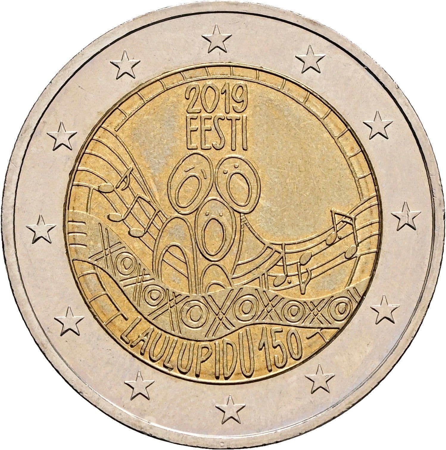 2 Euro 2019 – Rückseite
