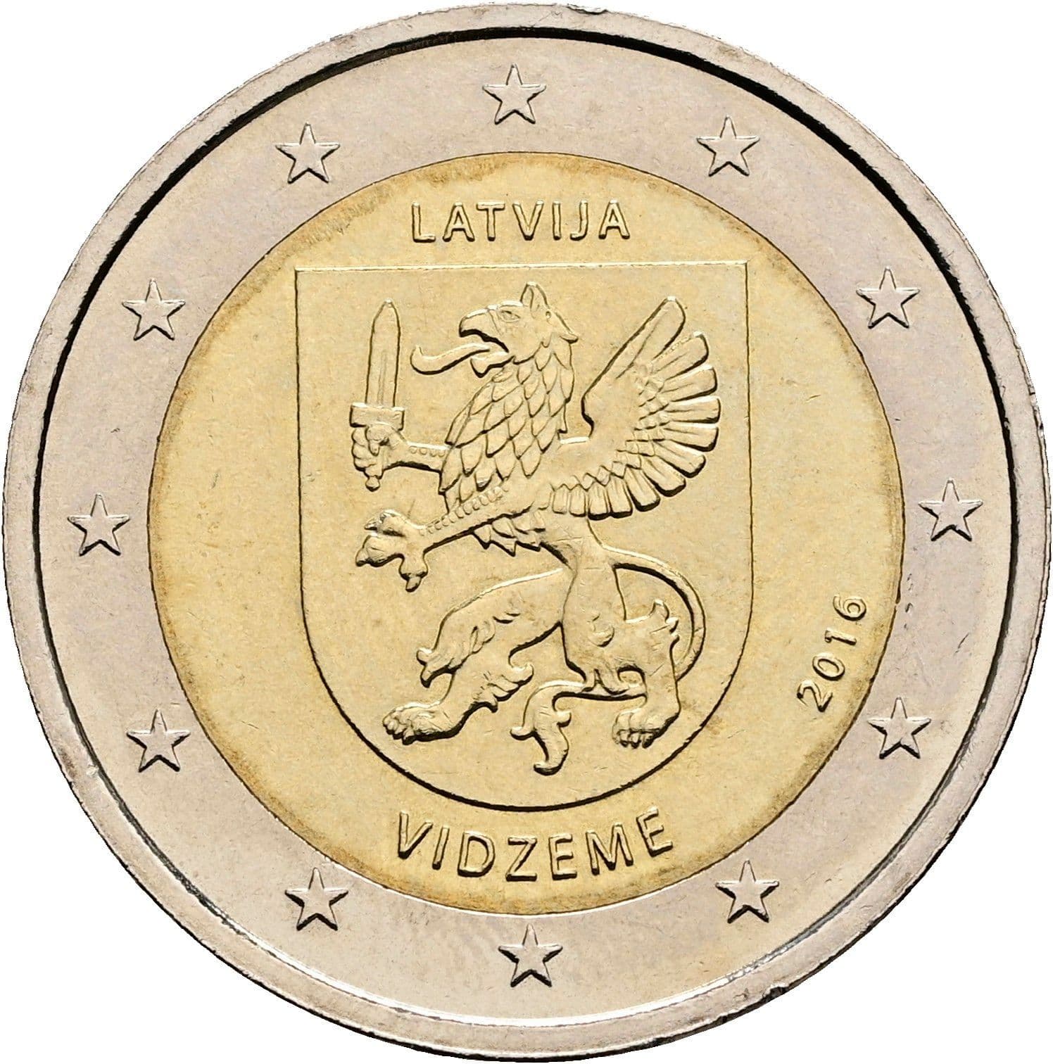 2 Euro 2016 – Rückseite