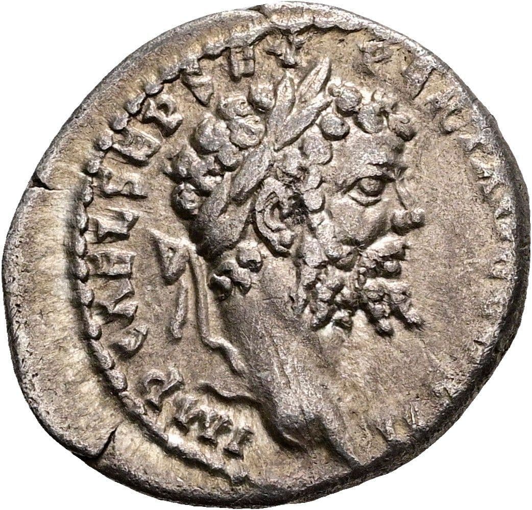 Denar Septimius Severus 193-211 AC Rom – Vorderseite