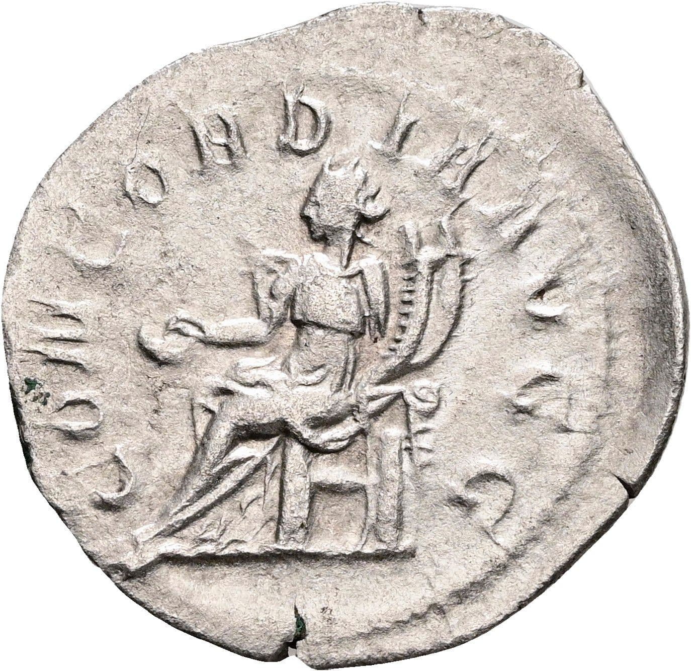 Antoninian Otacilia Severa +249 AC, Gattin des Philippus I. Arabs Rom – Rückseite