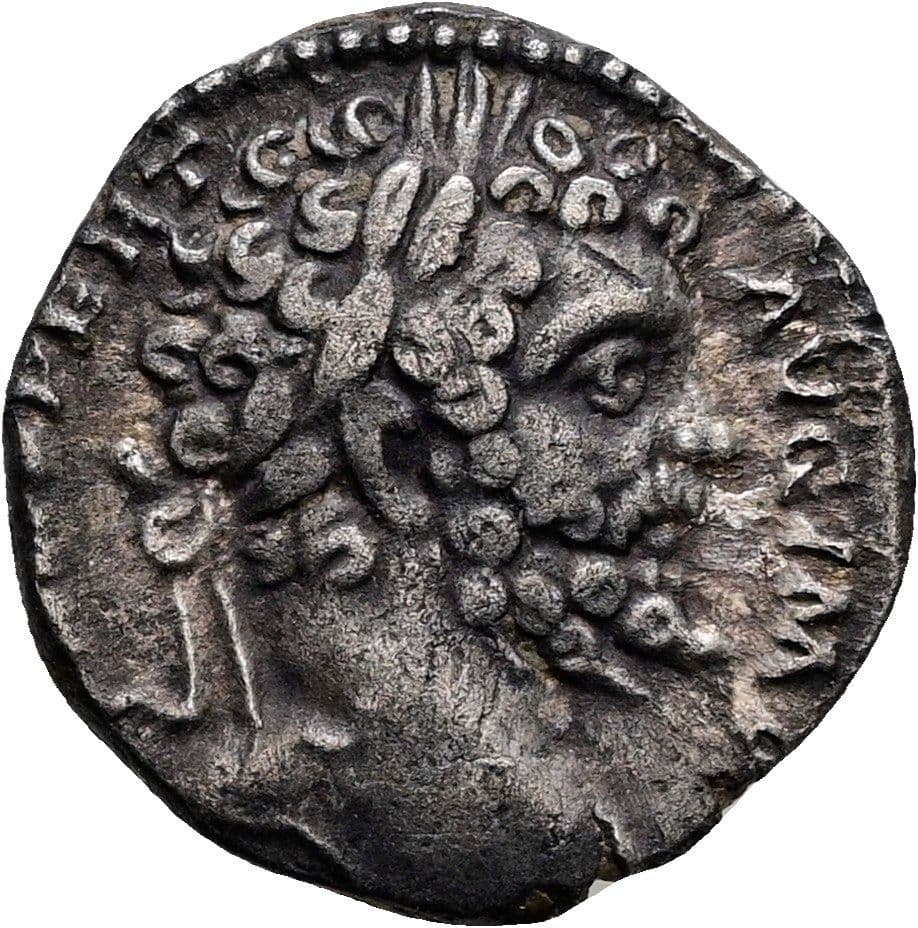 Denar Septimius Severus 193-211 AC Rom – Vorderseite