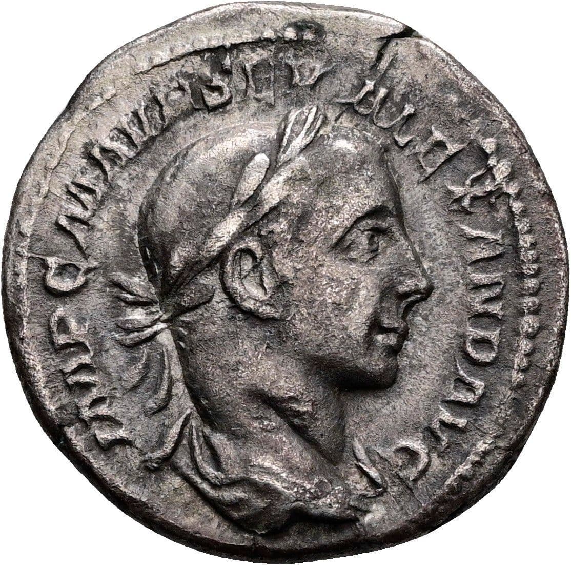 Denar Severus Alexander 222-235 AC Rom – Vorderseite