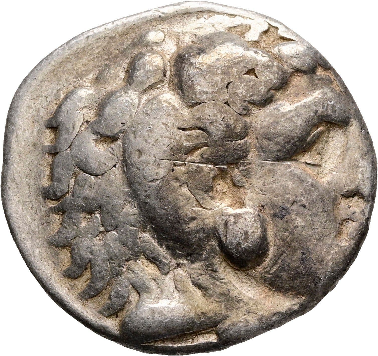 Tetradrachme Alexander III. der Große 336-323 BC Macedonien – Vorderseite