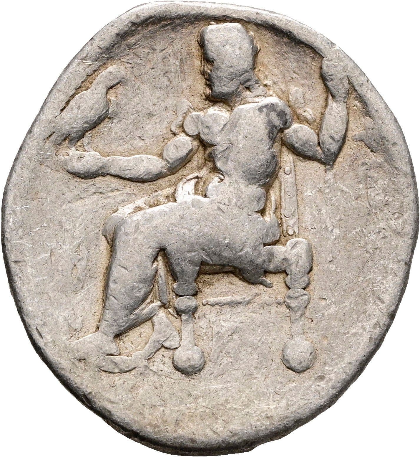 Tetradrachme Alexander III. der Große 336-323 BC Macedonien – Rückseite