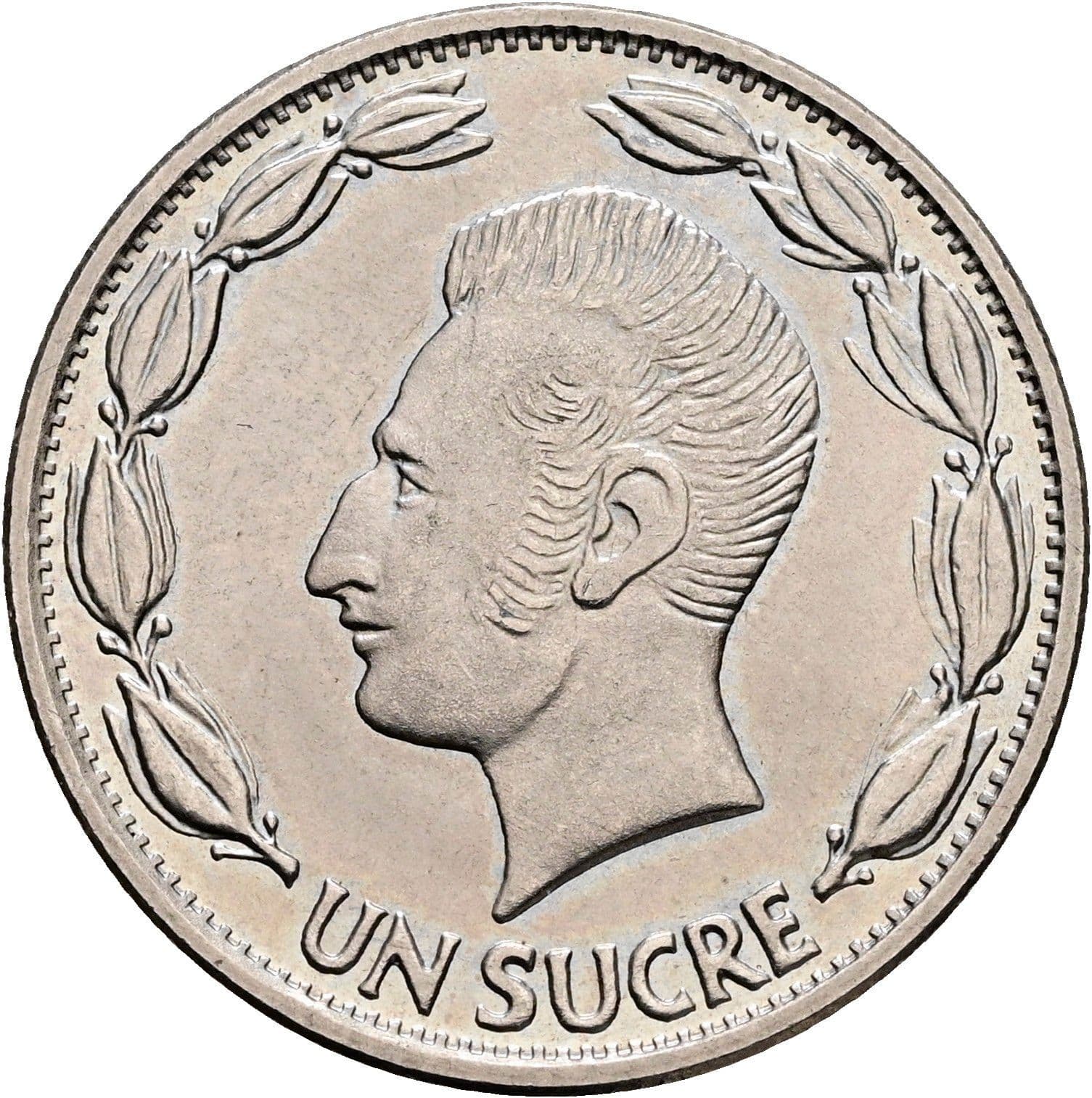 1 Sucre 1985 – Vorderseite