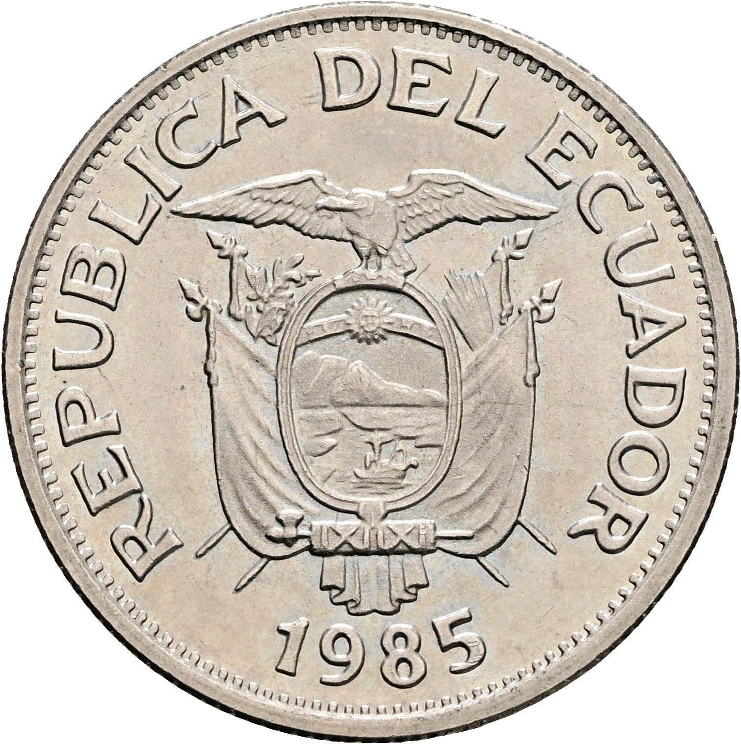 1 Sucre 1985 – Rückseite