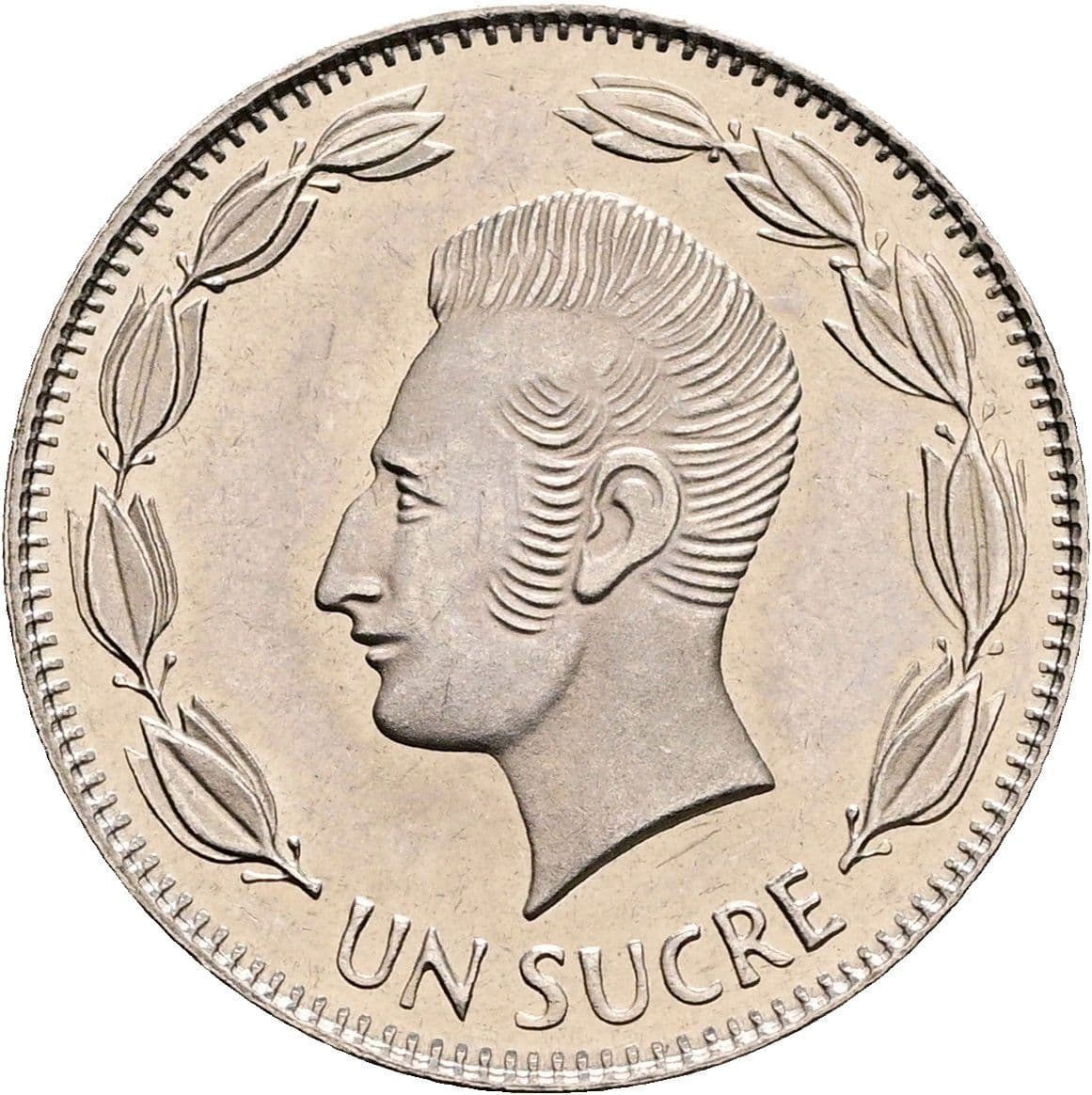 1 Sucre 1988 – Vorderseite