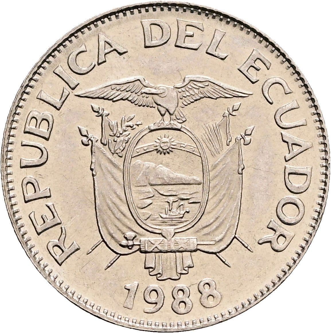 1 Sucre 1988 – Rückseite