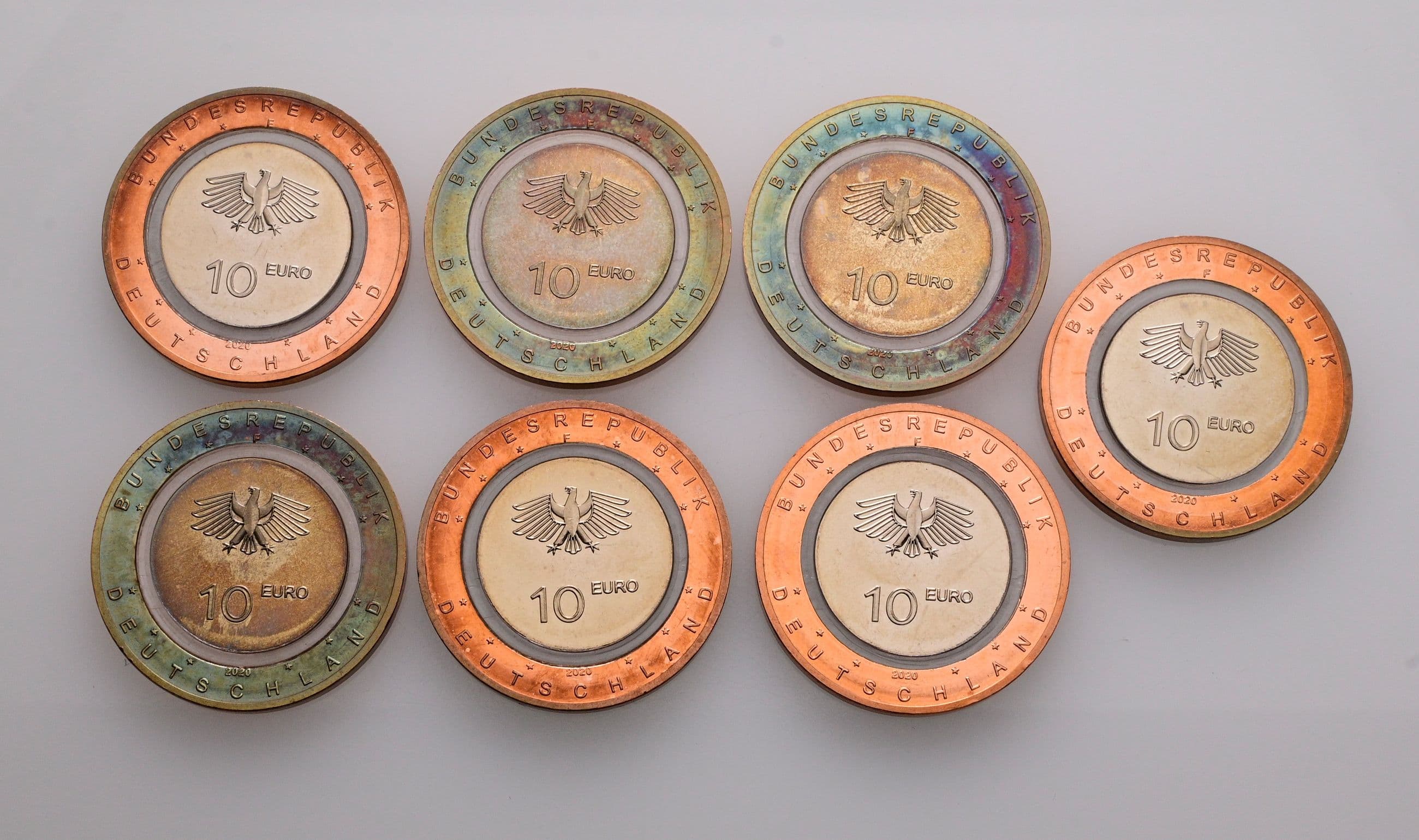 Lot 7 Stück 10 Euro