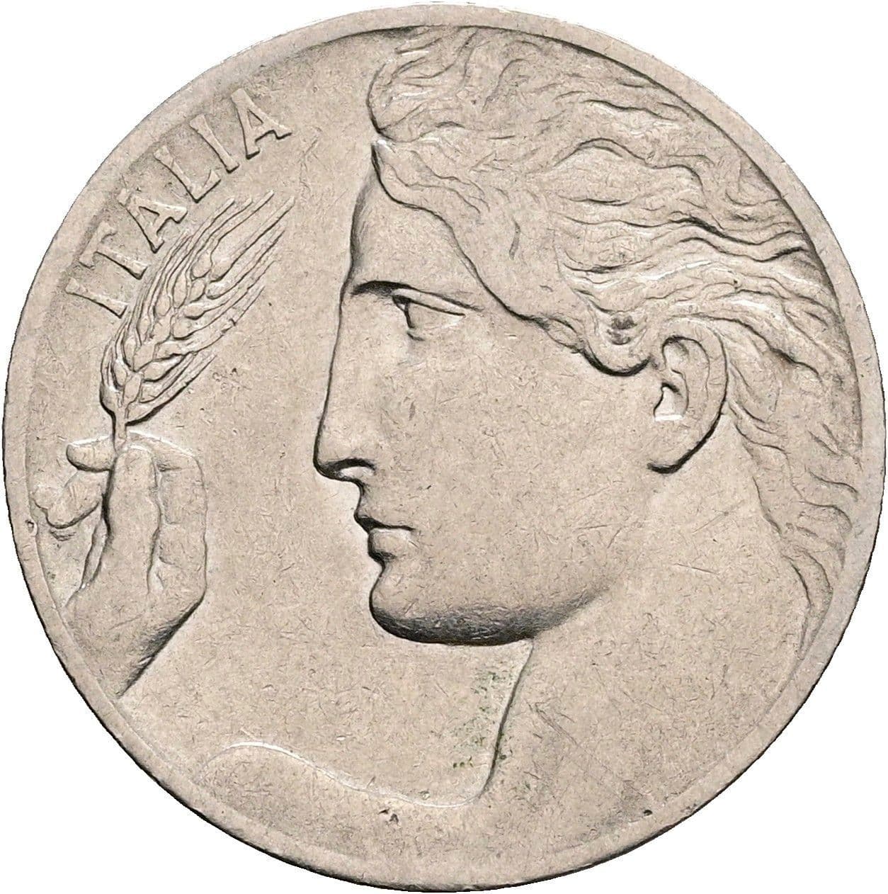 20 Centesimi Vittorio Emanuele III. 1900-1946 1912 – Vorderseite