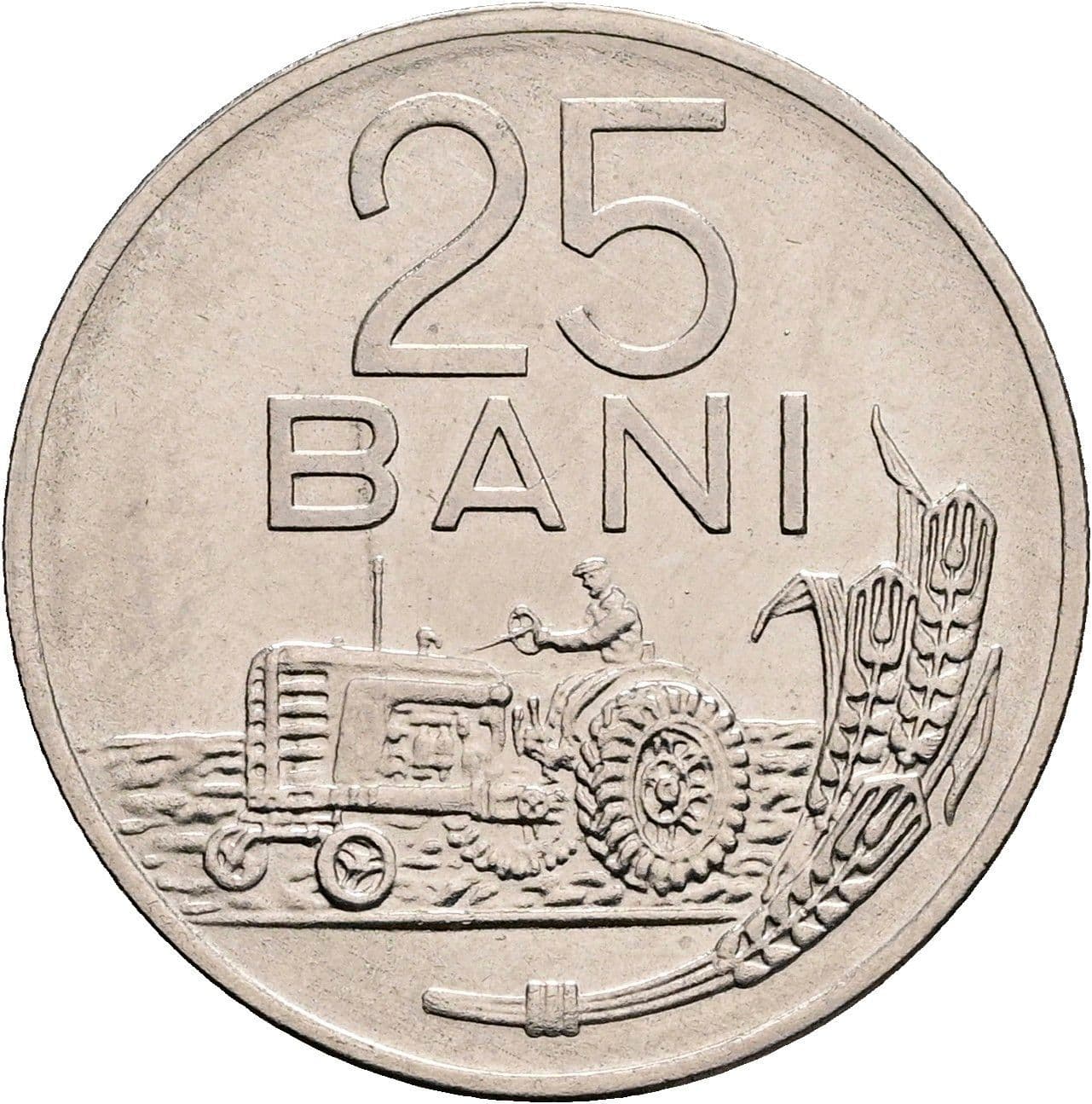 25 Bani 1960 – Vorderseite