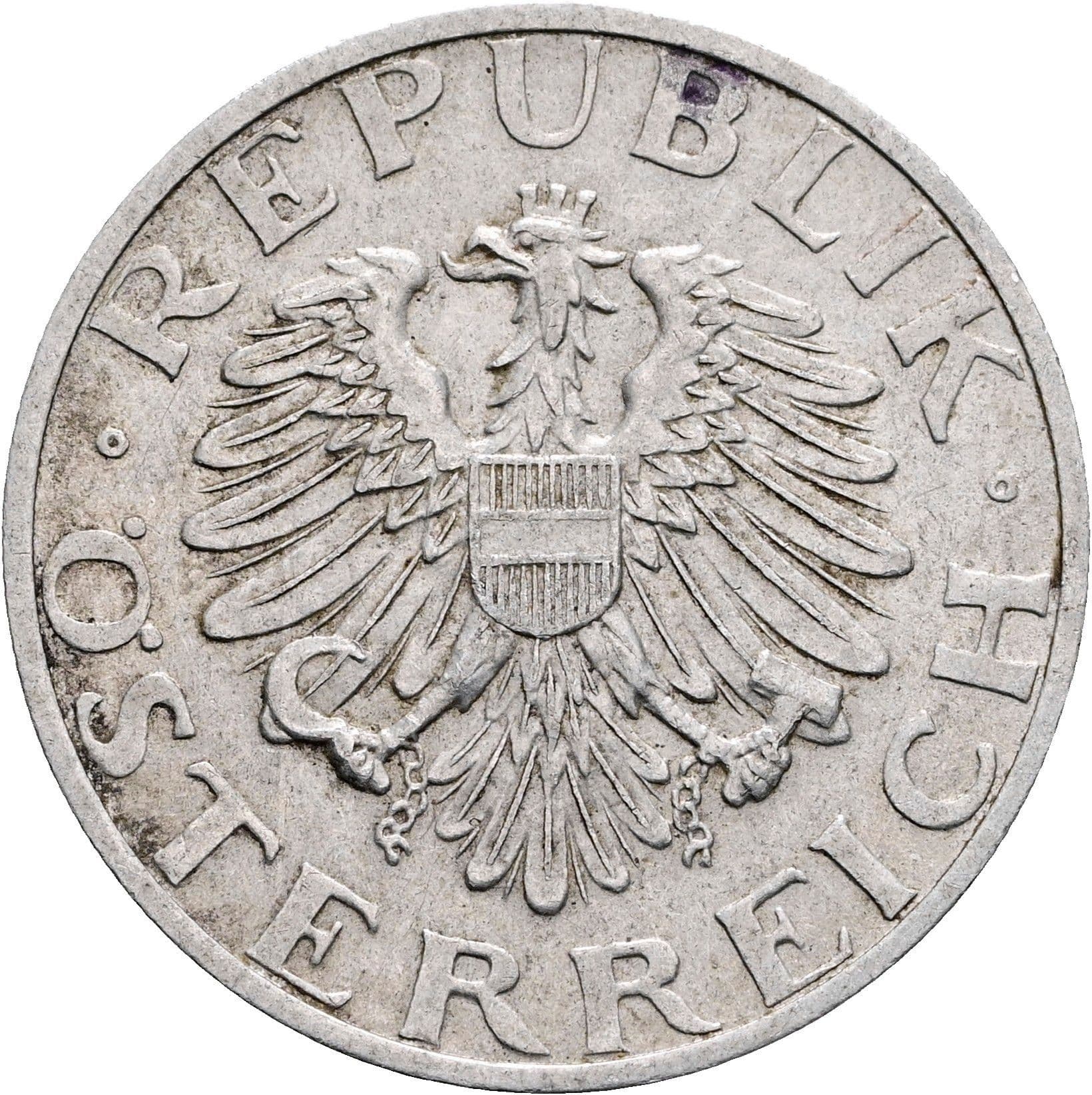 2 Schilling 1946 – Rückseite