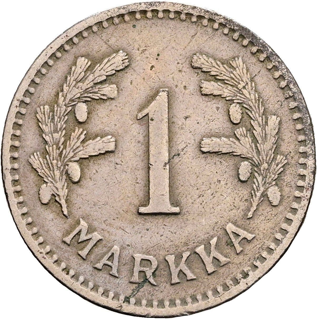 1 Markka 1928 S – Vorderseite