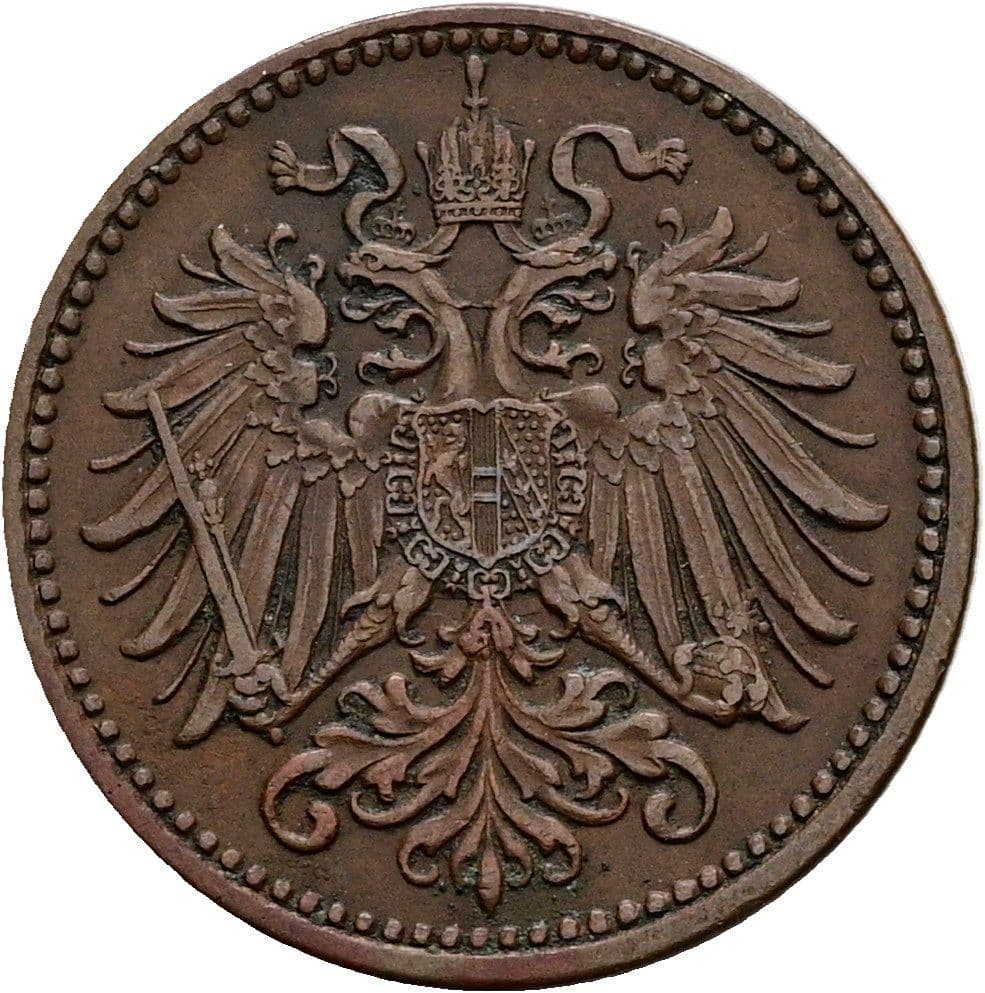 1 Heller Franz Joseph I. 1848-1916 1912 – Rückseite