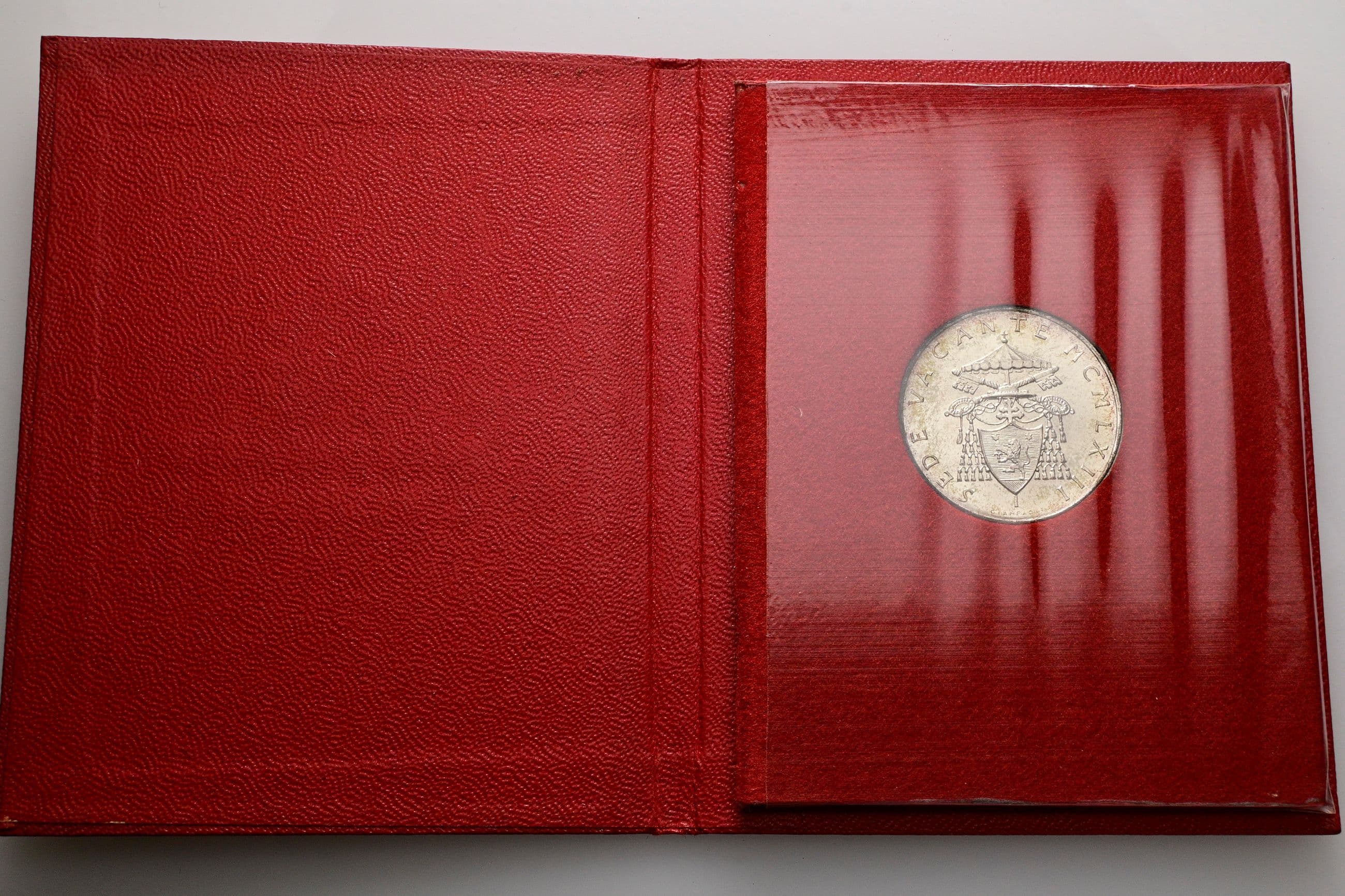500 Lire Sedisvakanz 1963 – Vorderseite
