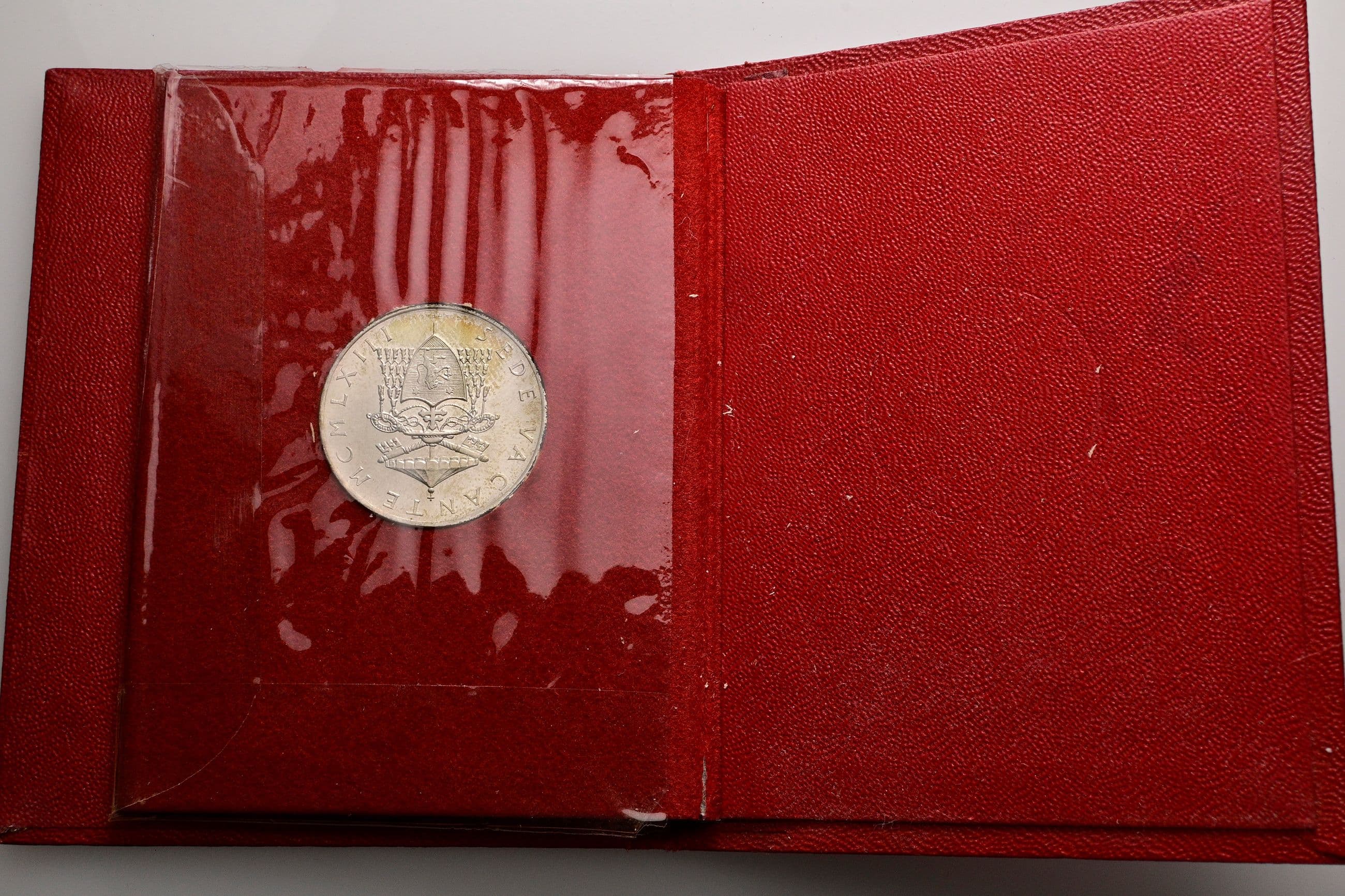 500 Lire Sedisvakanz 1963 – Rückseite