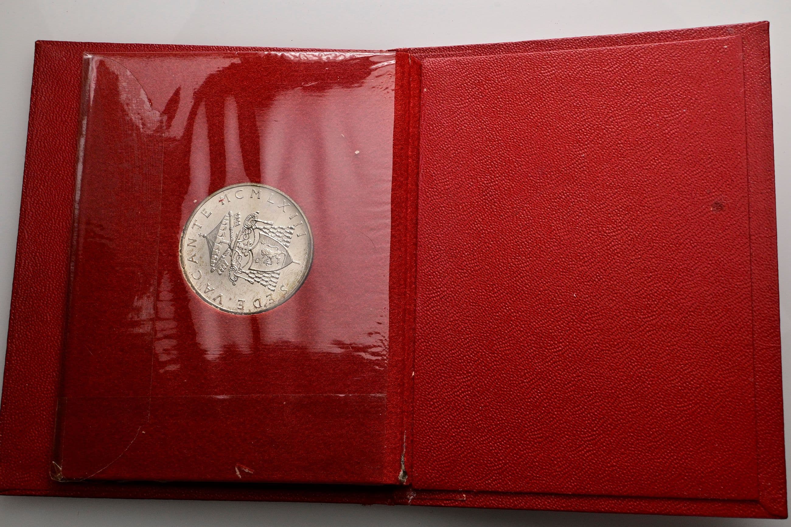500 Lire Sedisvakanz 1963 – Rückseite