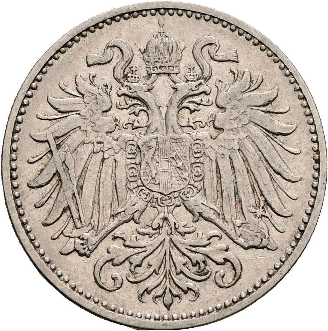 10 Heller Franz Joseph I. 1848-1916 1894 – Rückseite