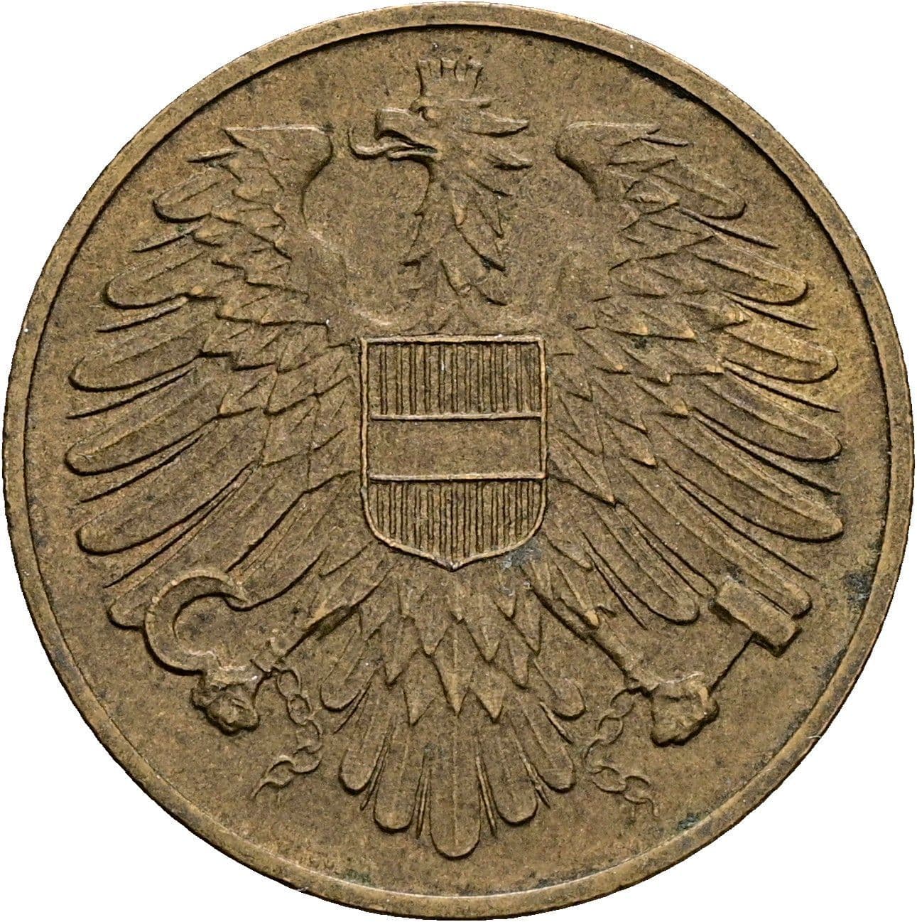 20 Groschen 1950 – Rückseite