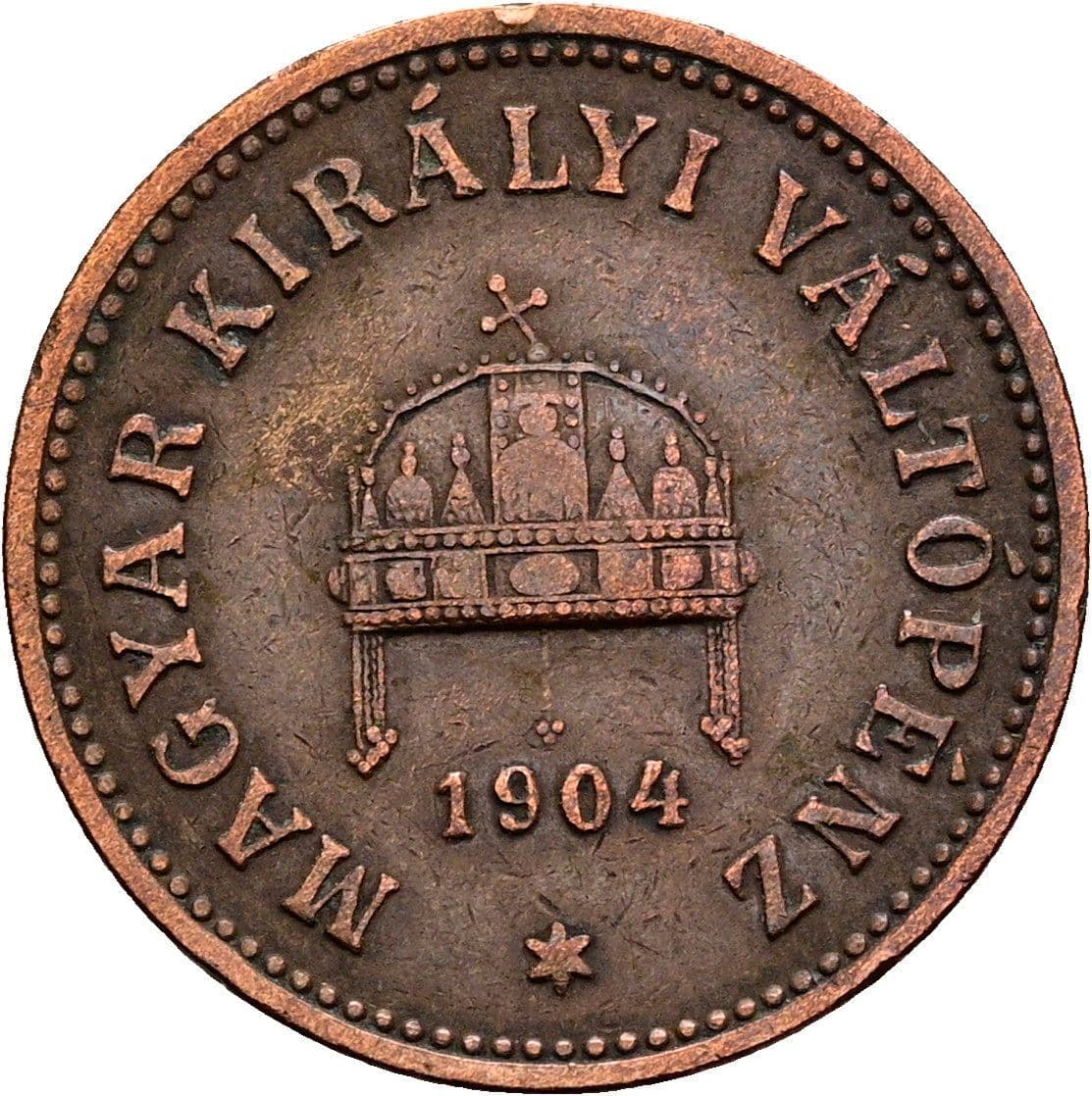 2 Filler Franz Joseph I. 1848-1916 1904 KB – Rückseite