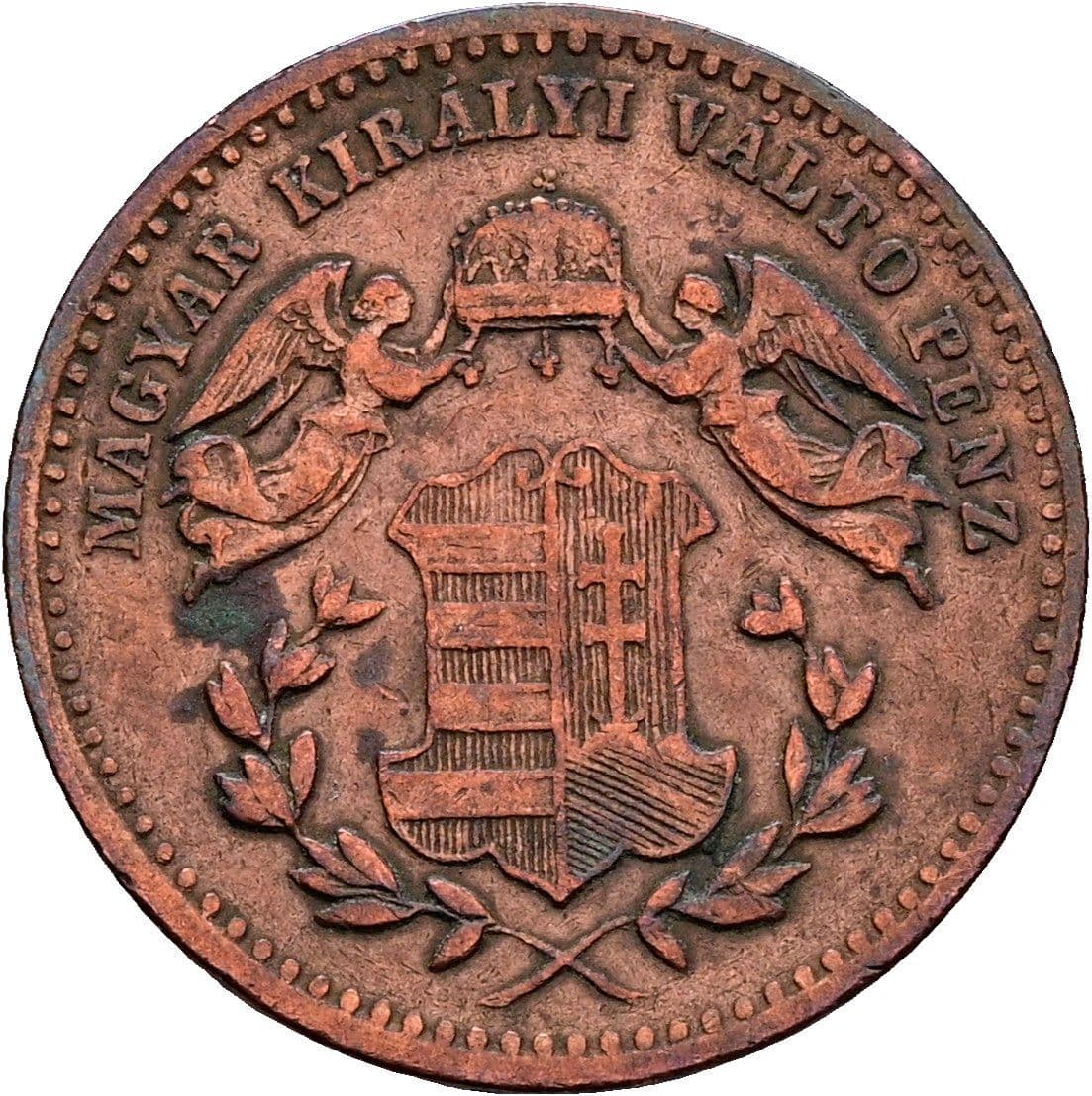 1 Krajczar Franz Joseph I. 1848-1916 1868 KB – Rückseite