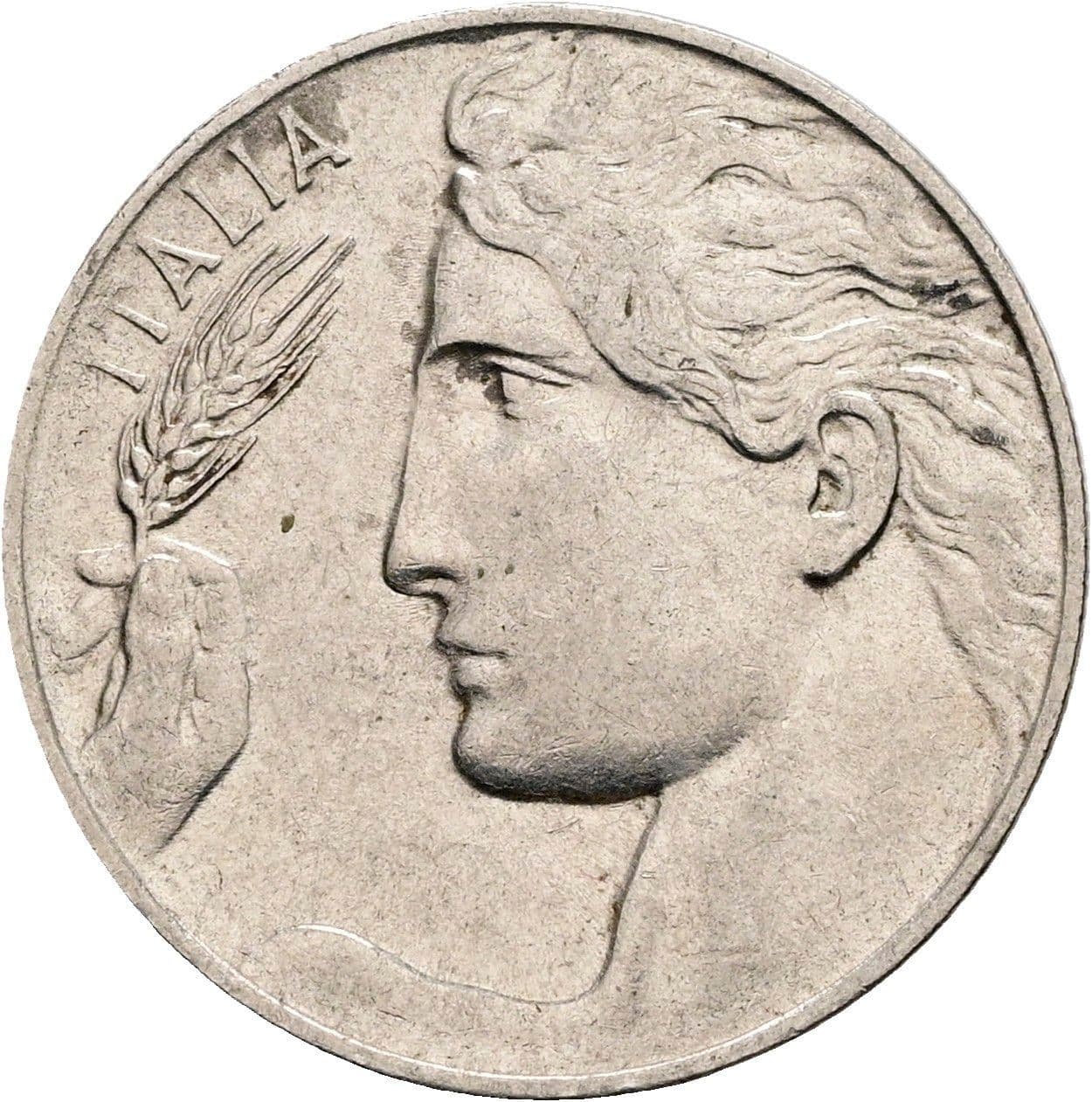20 Centesimi Vittorio Emanuele III. 1900-1946 1913 – Vorderseite