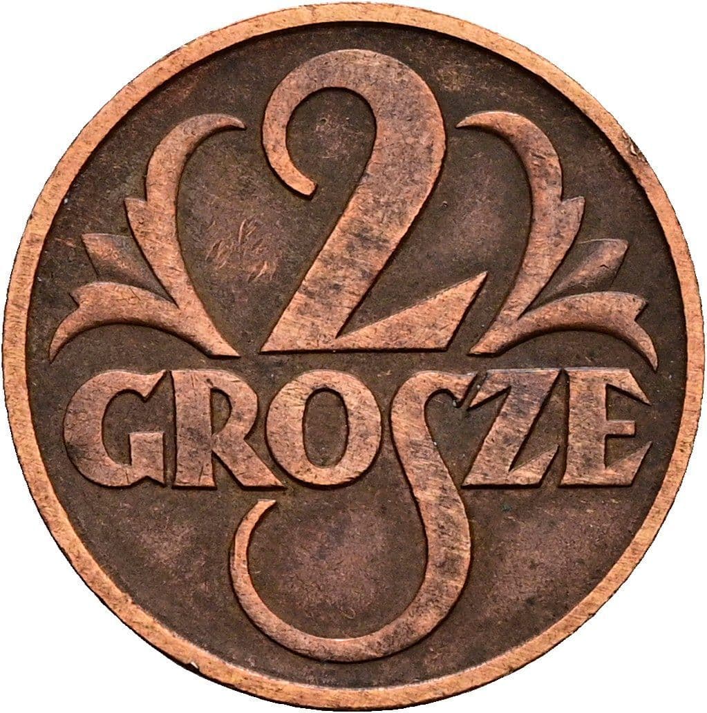 2 Grosze 1937 – Vorderseite