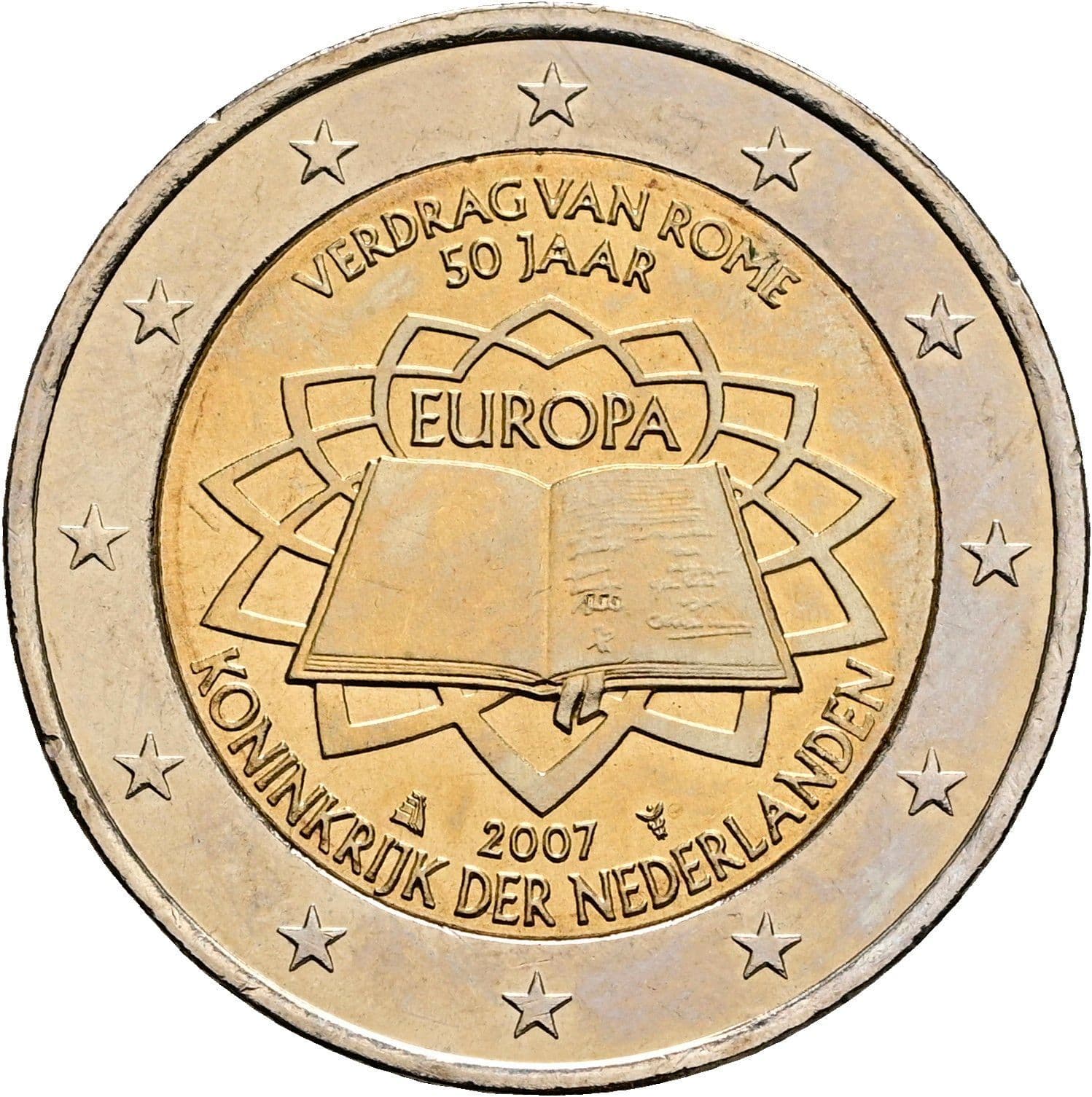 2 Euro 2007 – Rückseite