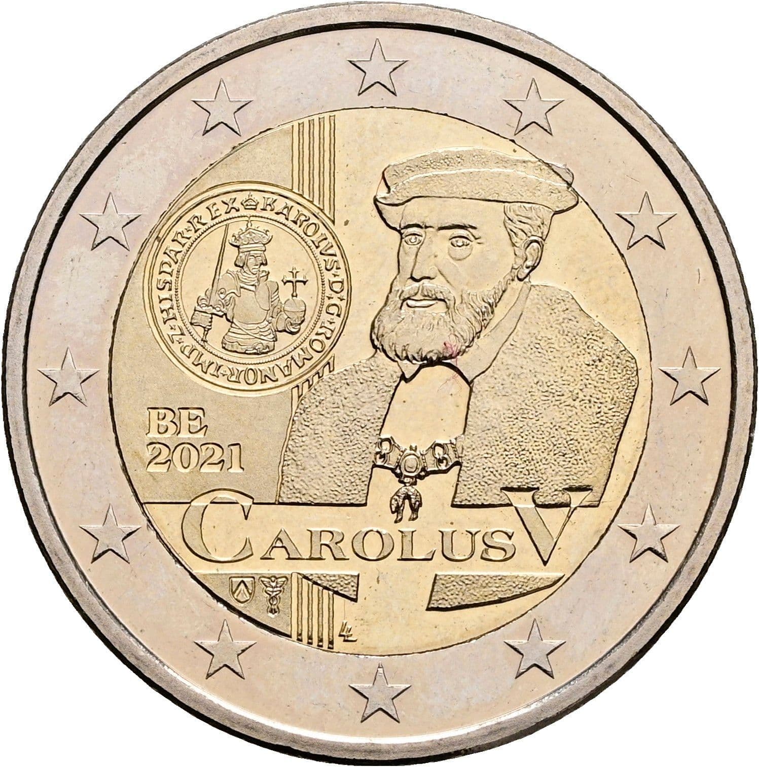 2 Euro 2021 – Rückseite