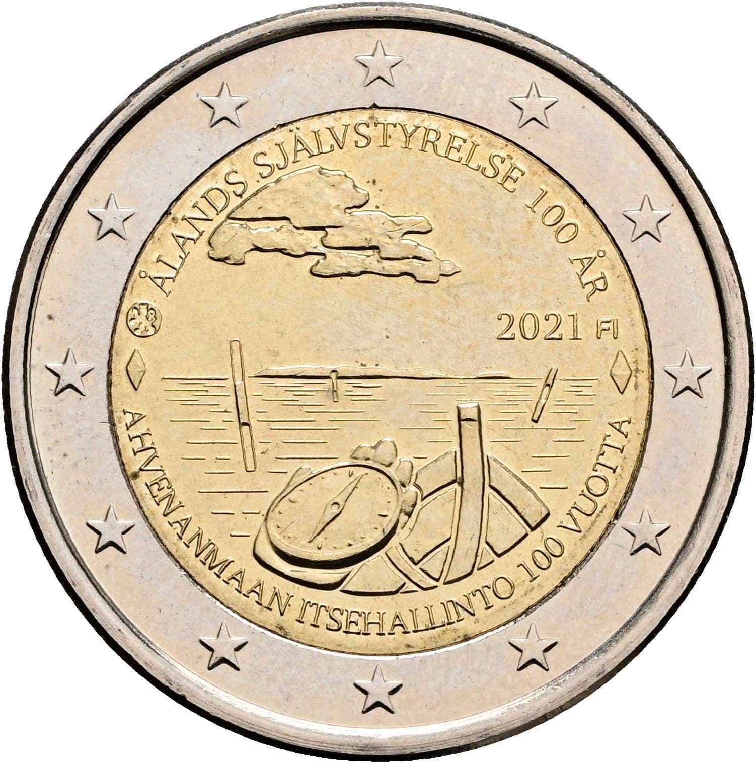 2 Euro 2021 – Rückseite