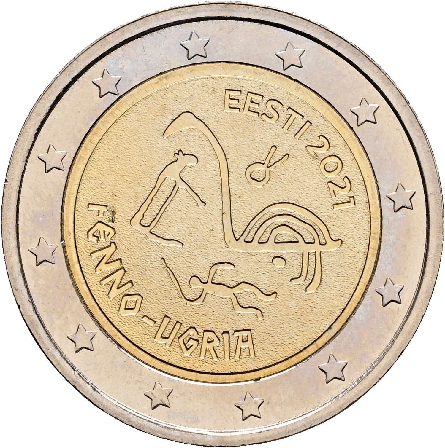 2 Euro 2021 – Rückseite