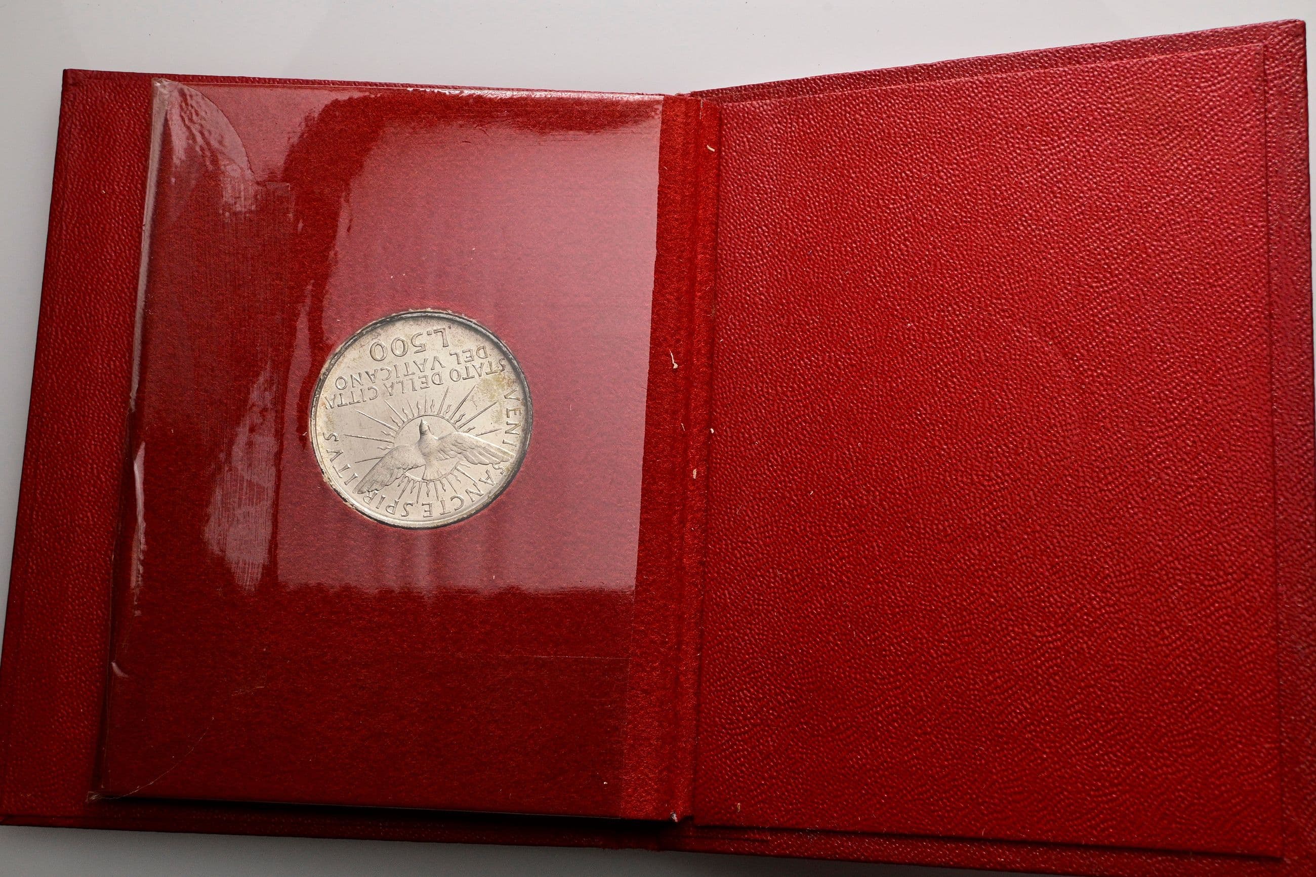 500 Lire Sedisvakanz 1963 – Rückseite