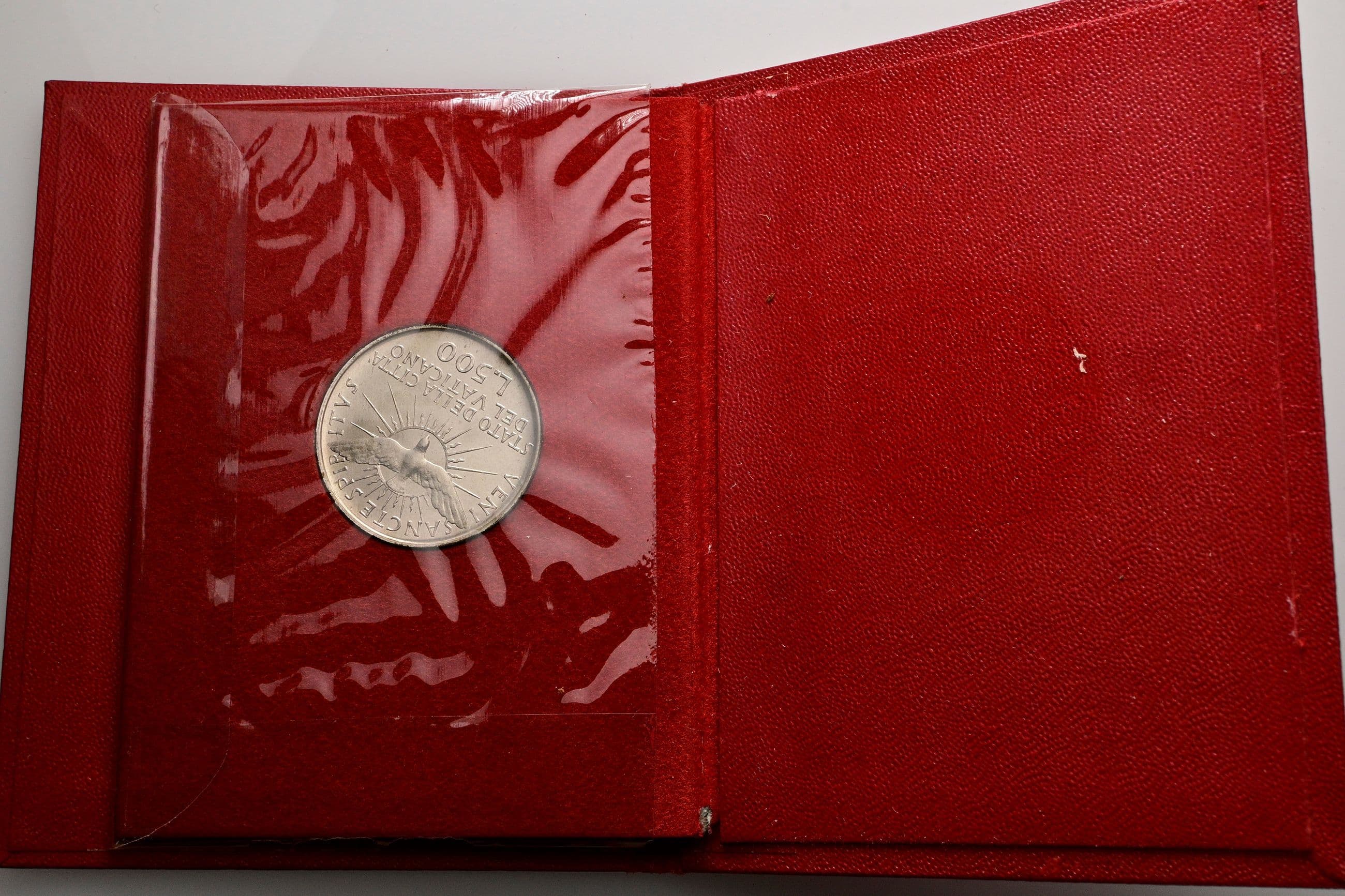 500 Lire Sedisvakanz 1963 – Rückseite