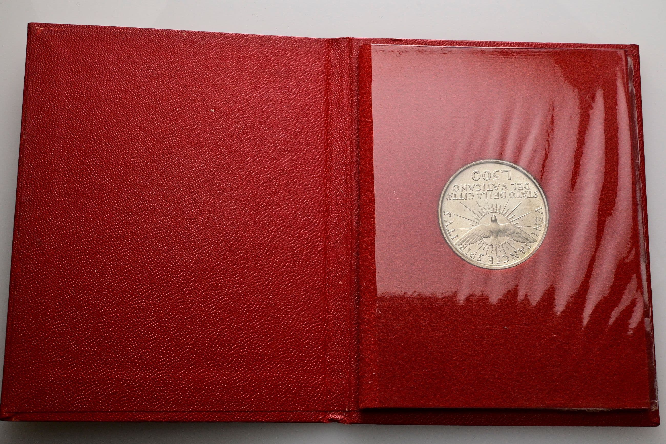 500 Lire Sedisvakanz 1963 – Vorderseite