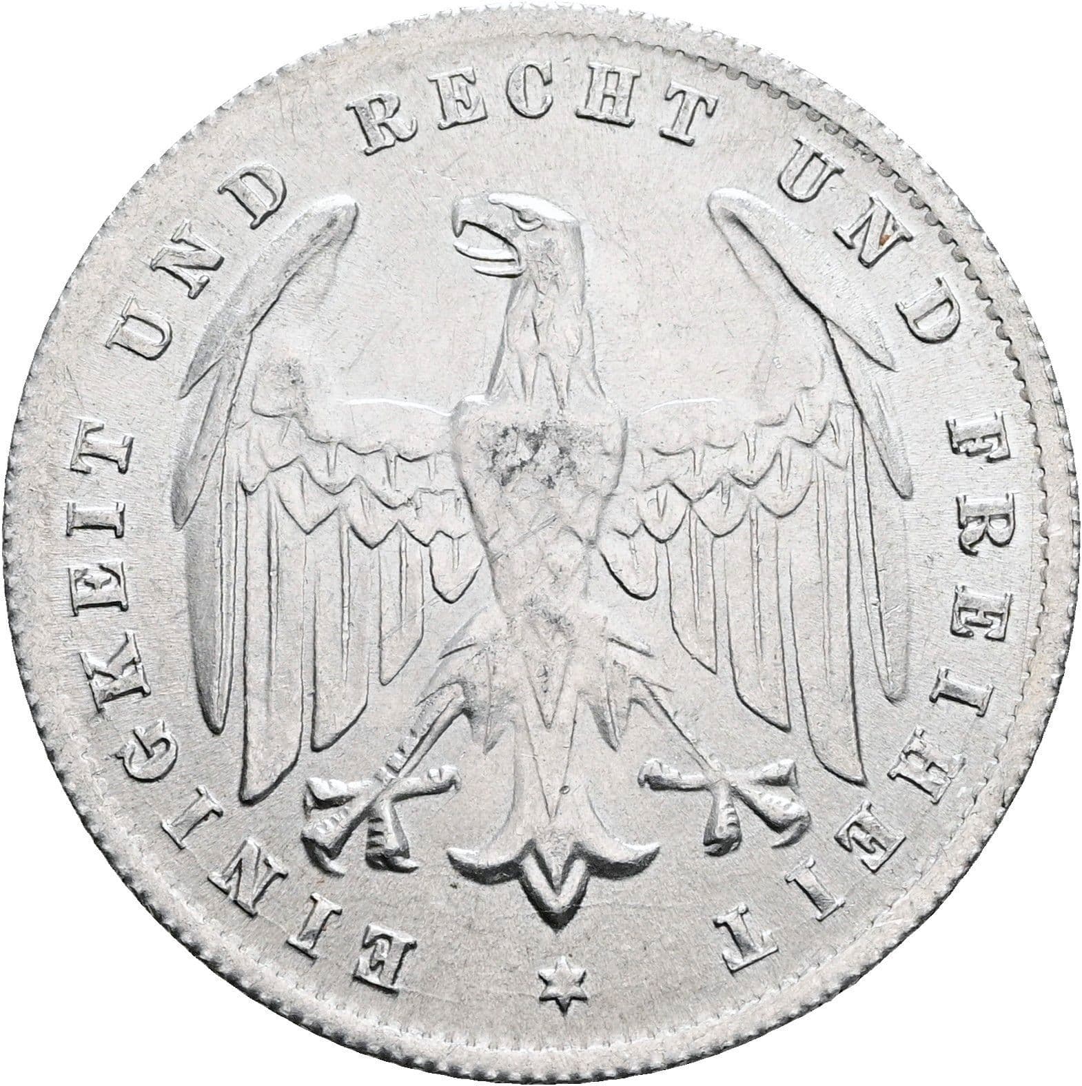 500 Mark 1923 A – Rückseite