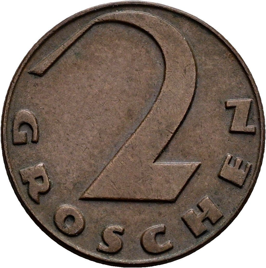 2 Groschen 1930 – Vorderseite