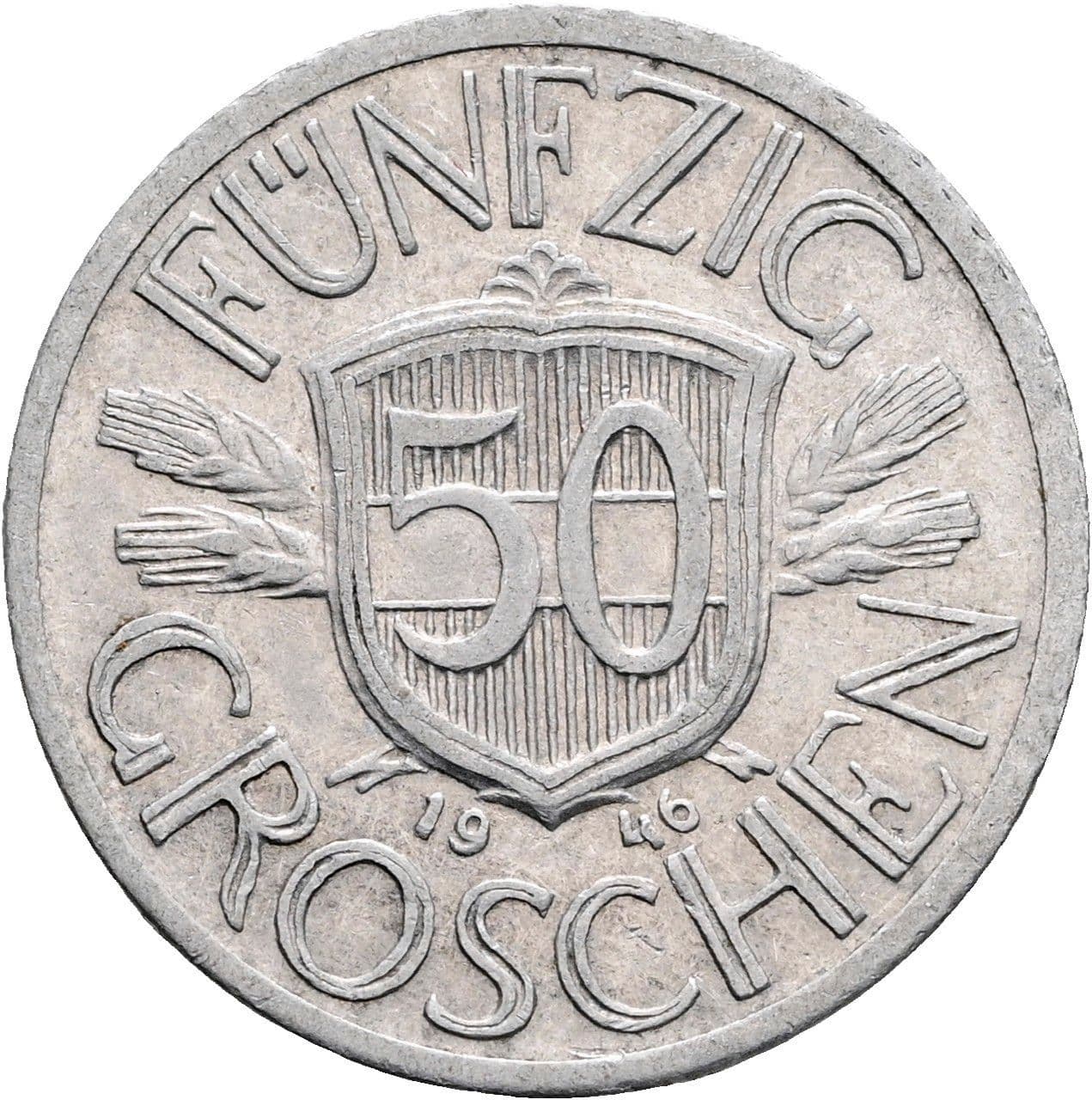 50 Groschen 1946 – Vorderseite