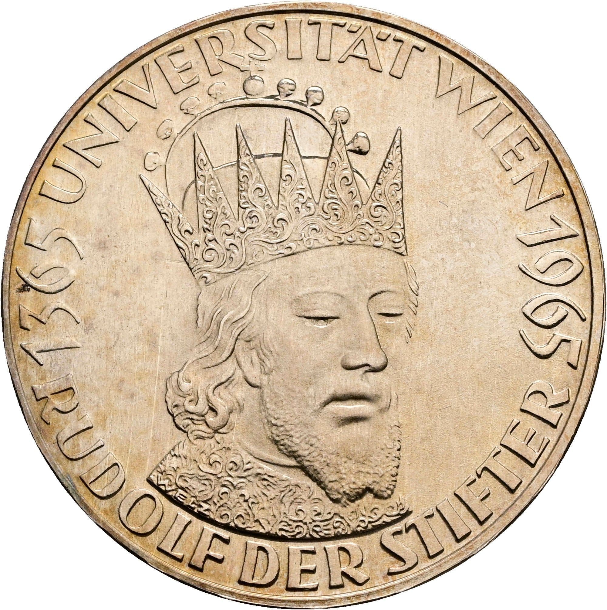50 Schilling 1965 – Rückseite