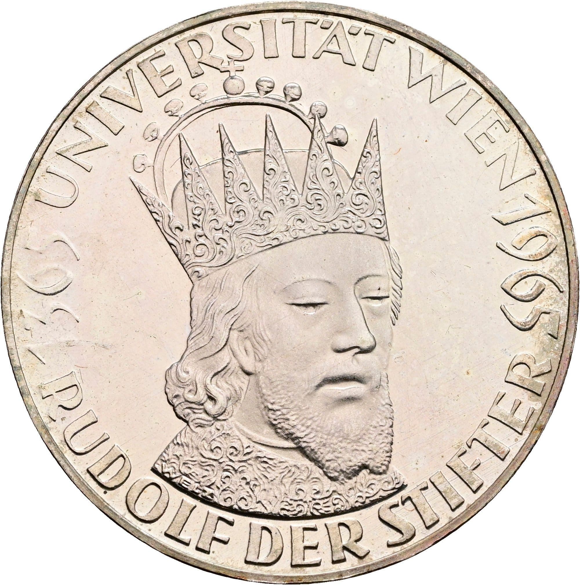50 Schilling 1965 – Rückseite