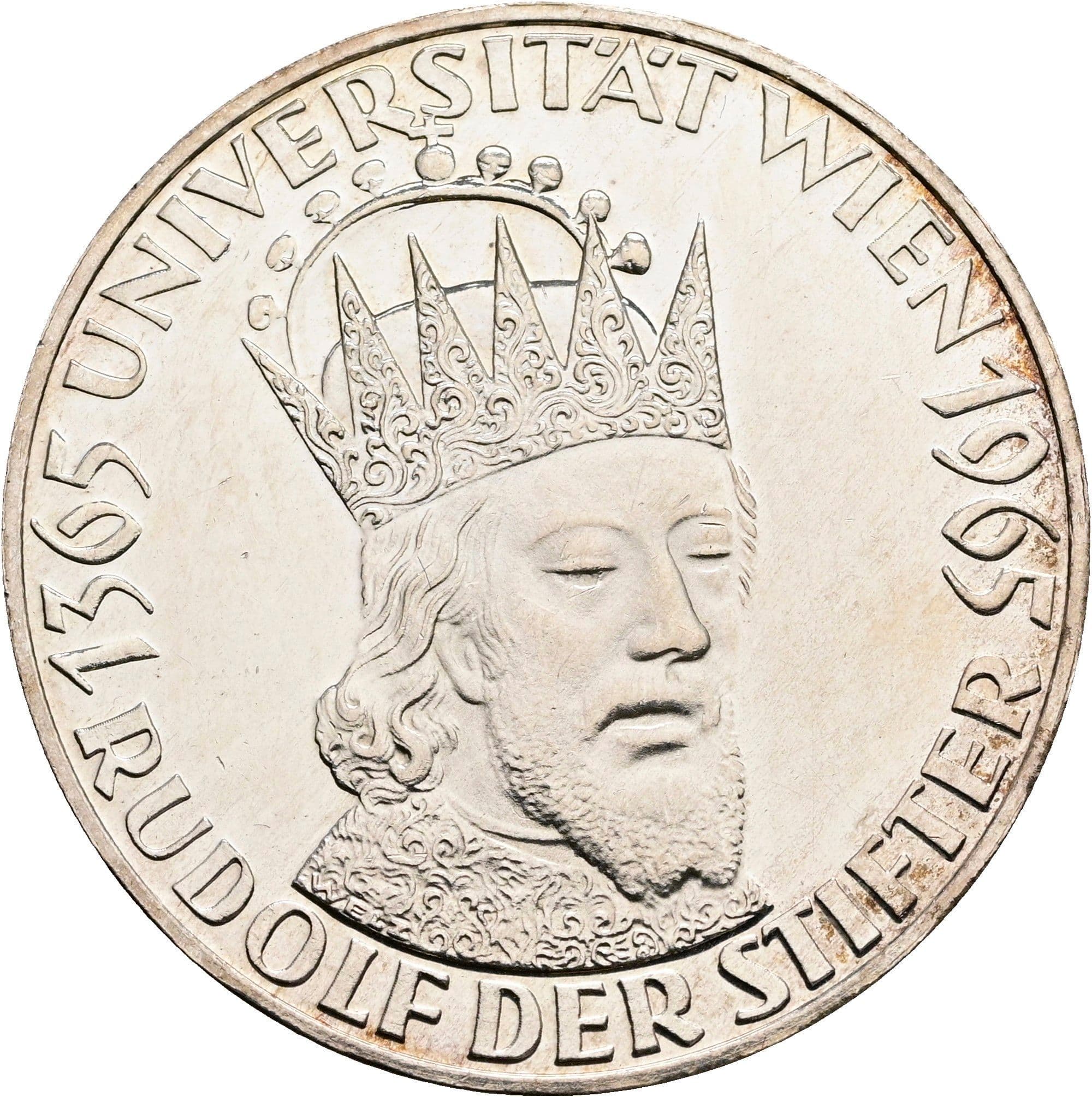 50 Schilling 1965 – Rückseite