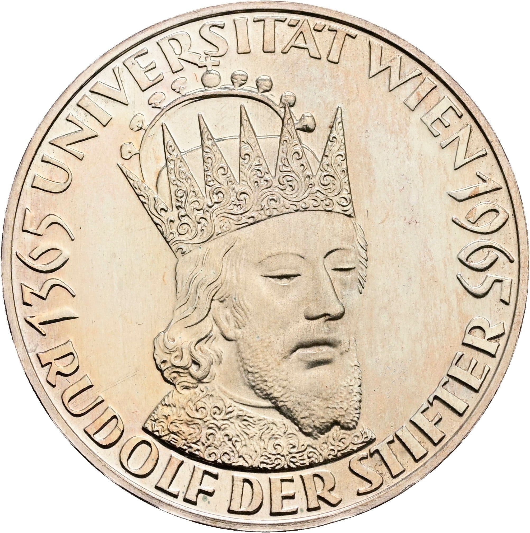 50 Schilling 1965 – Rückseite