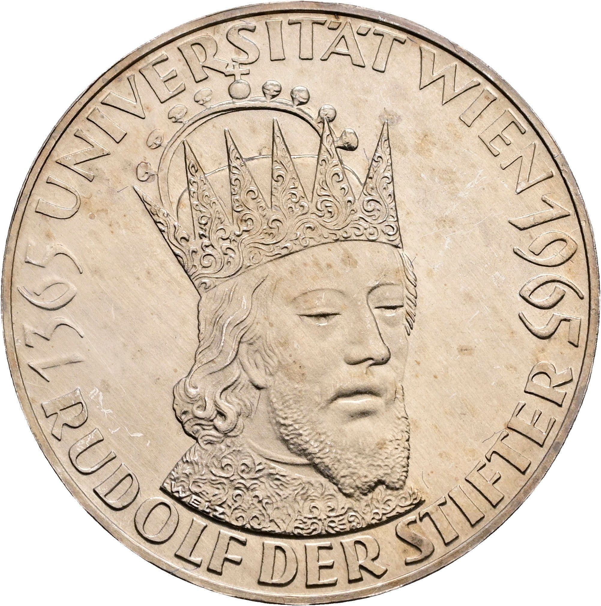 50 Schilling 1965 – Rückseite