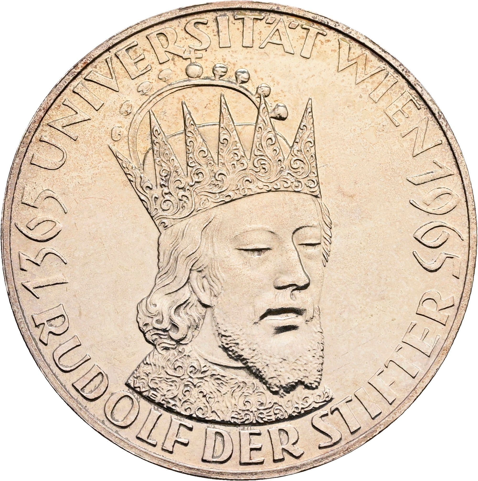 50 Schilling 1965 – Rückseite