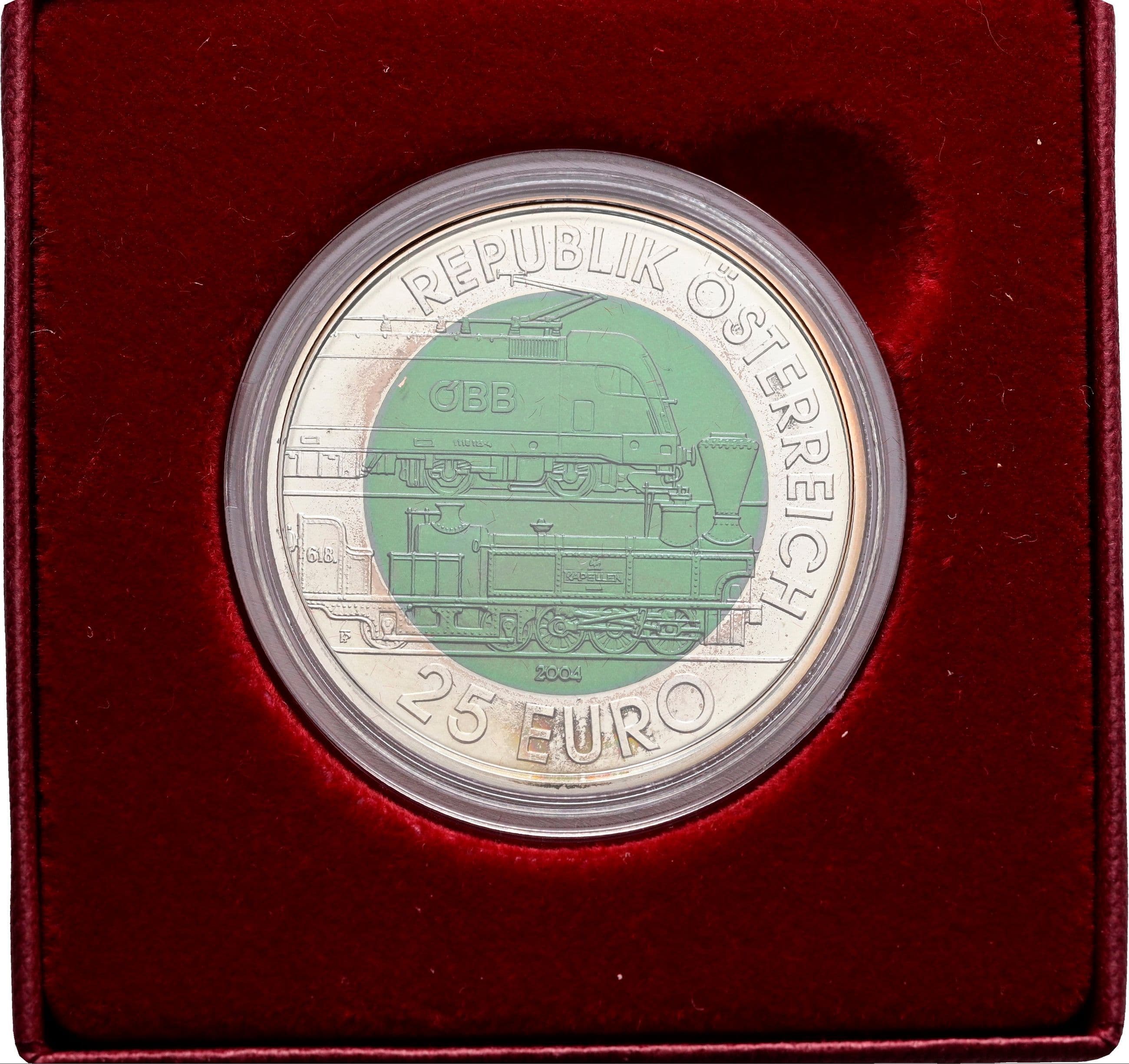 25 Euro Niob 2004 – Rückseite