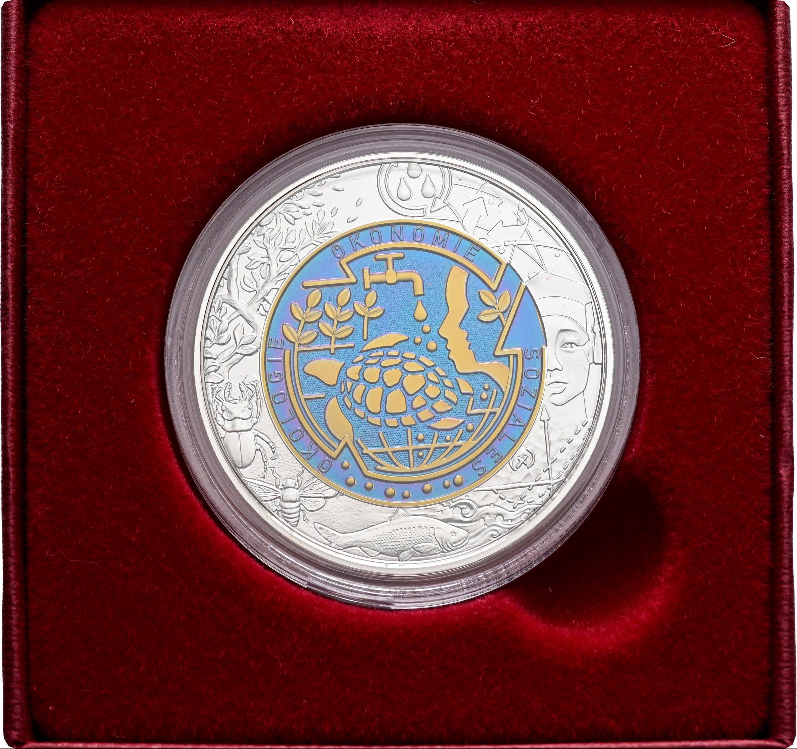 25 Euro Niob 2023 – Rückseite