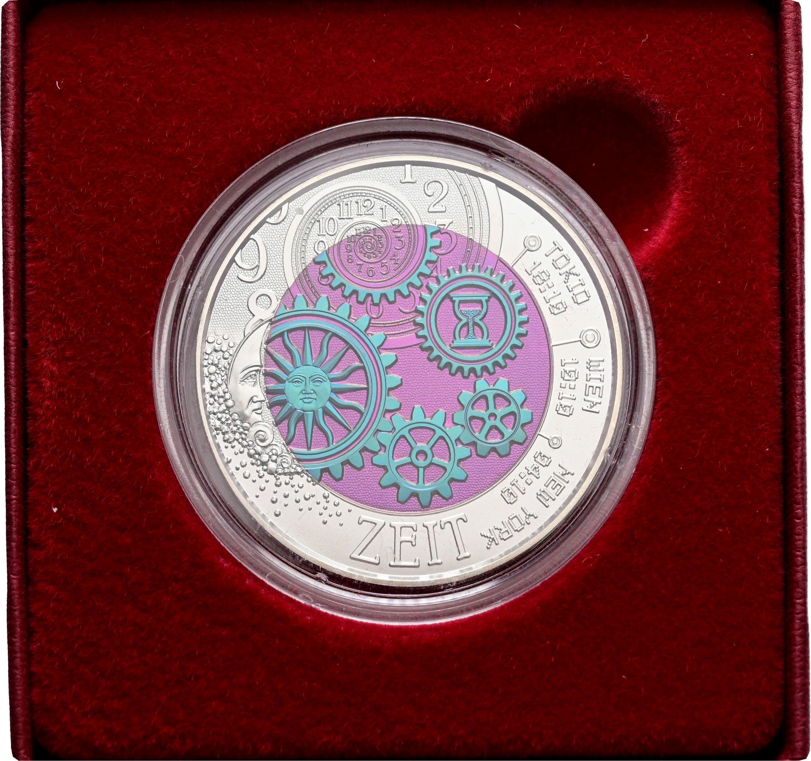25 Euro Niob 2016 – Rückseite