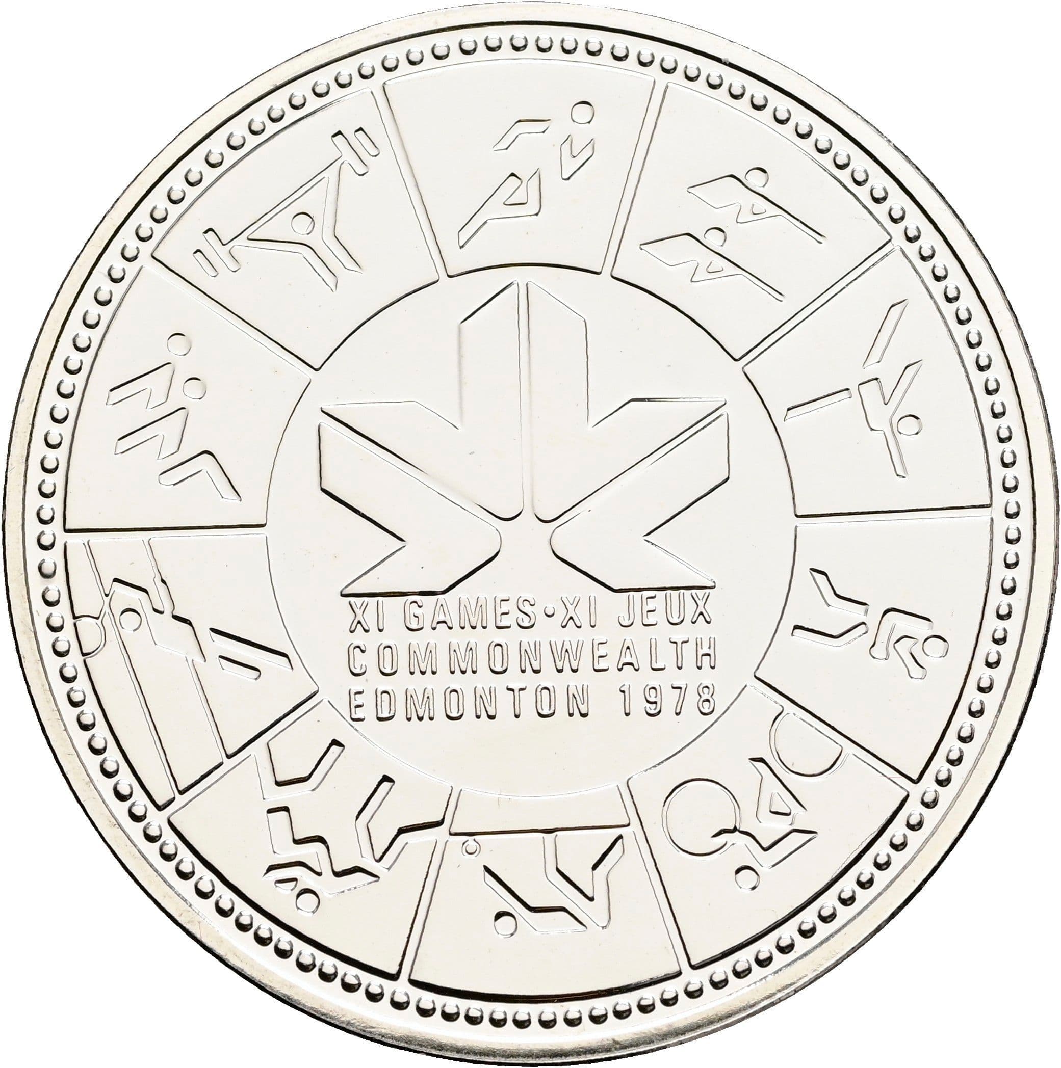 1 Dollar Elisabeth II. 1952-2022 1978 – Rückseite