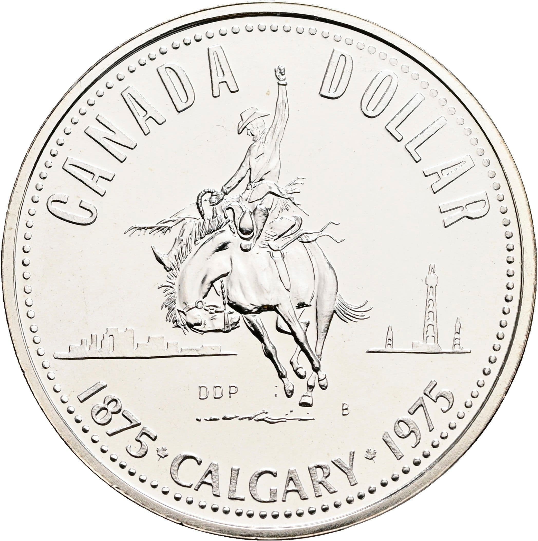 1 Dollar Elisabeth II. 1952-2022 1975 – Rückseite