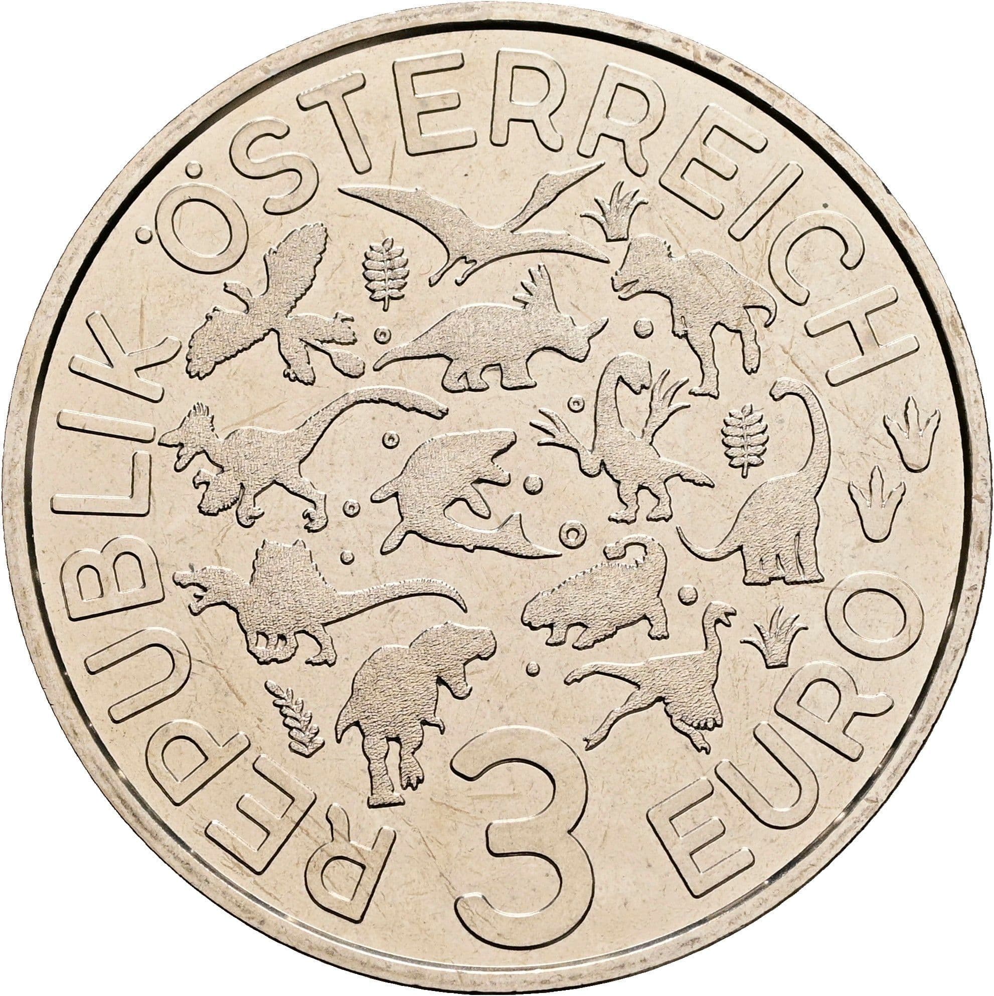3 Euro 2020 – Rückseite