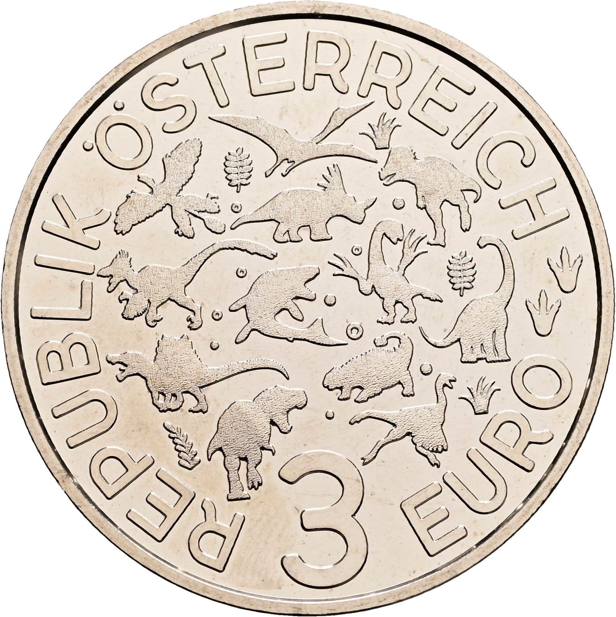 3 Euro 2020 – Rückseite